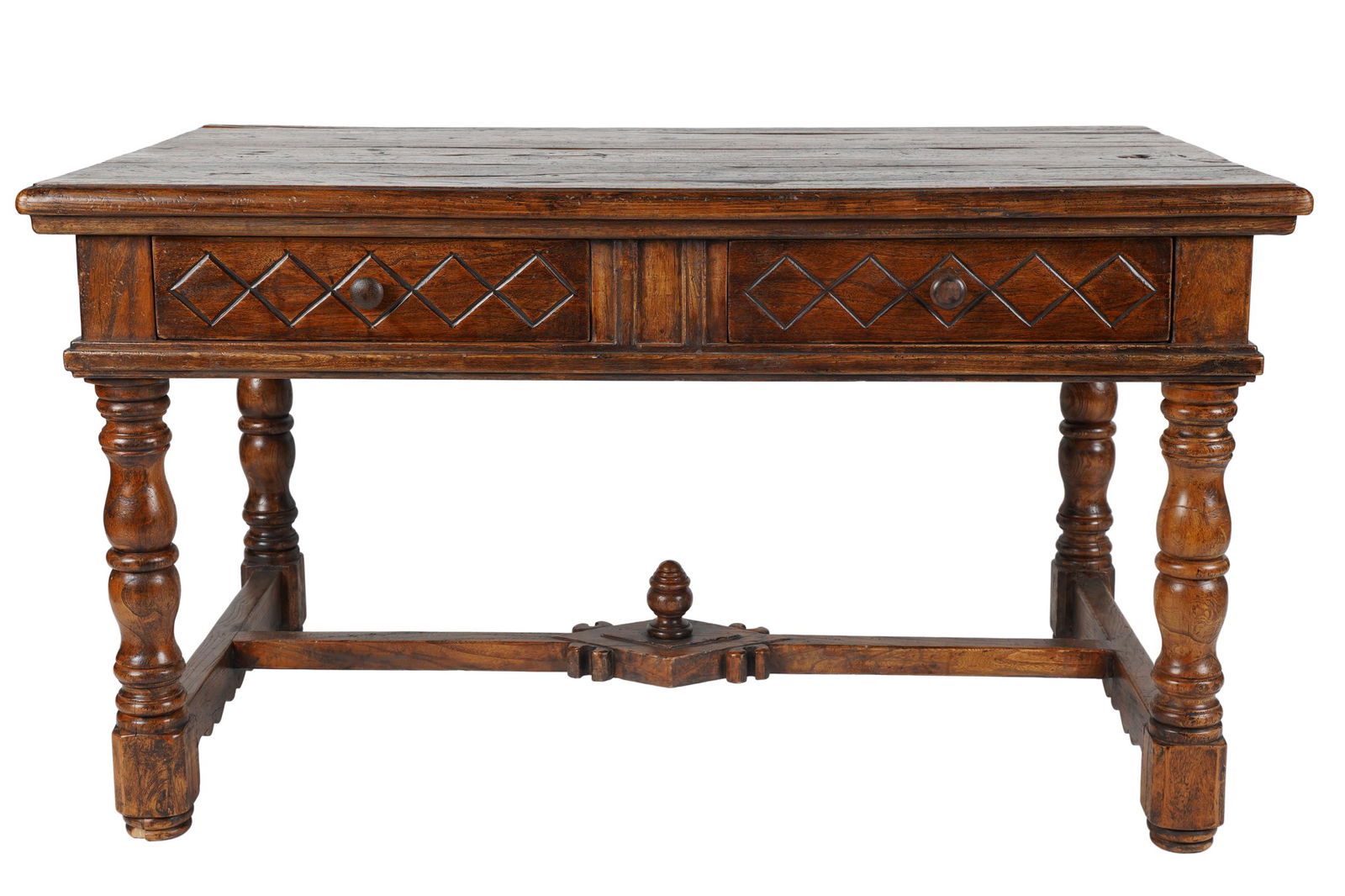 RENAISSANCE-STYLE CARVED WOOD TABLE (1 of 9)