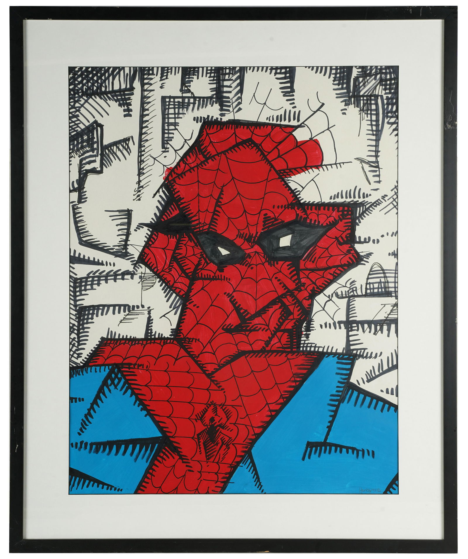 MARK HERESY (20TH CENTURY):  UNTITLED (1 of 7)