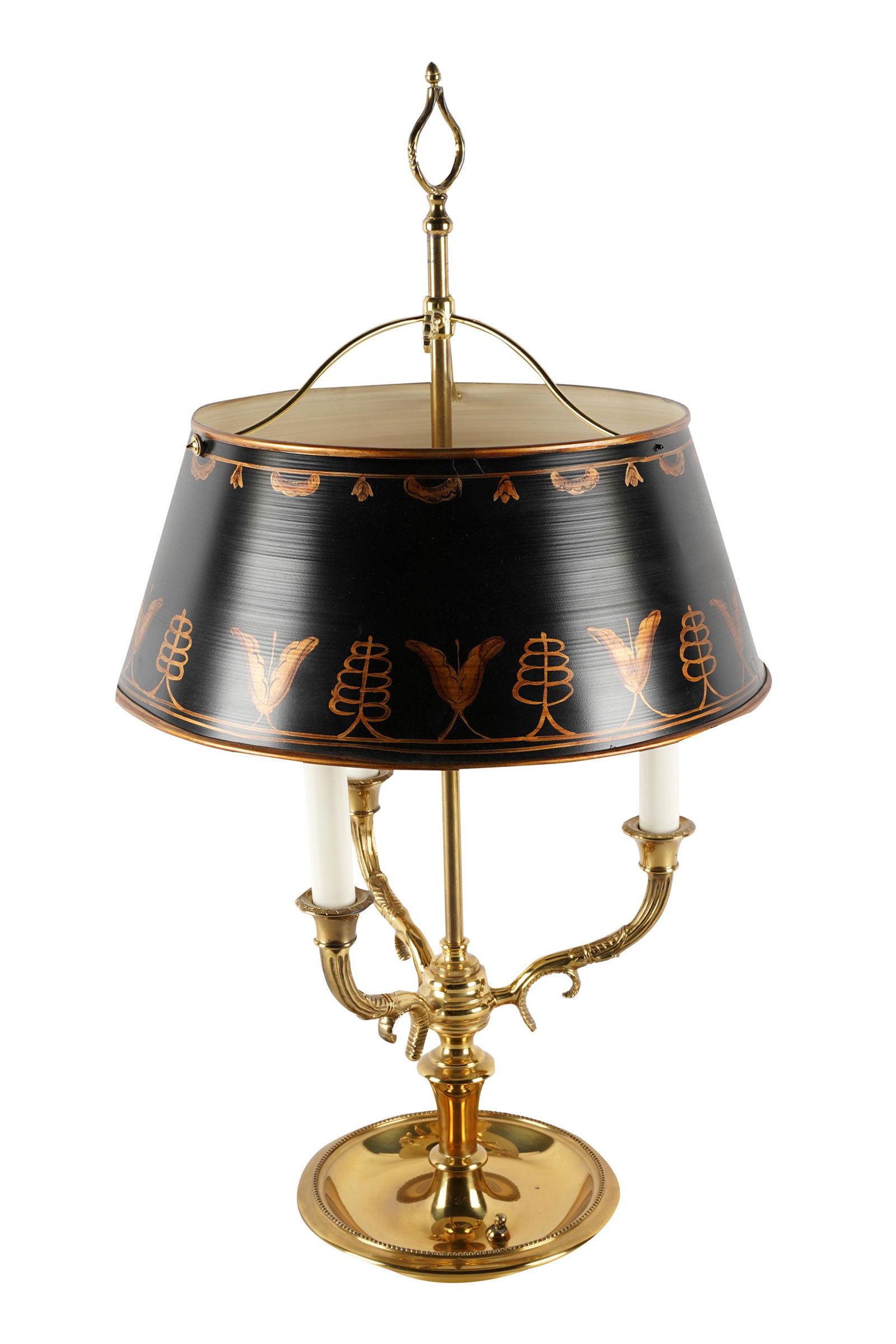 BRASS BOUILLOTTE LAMP (1 of 9)