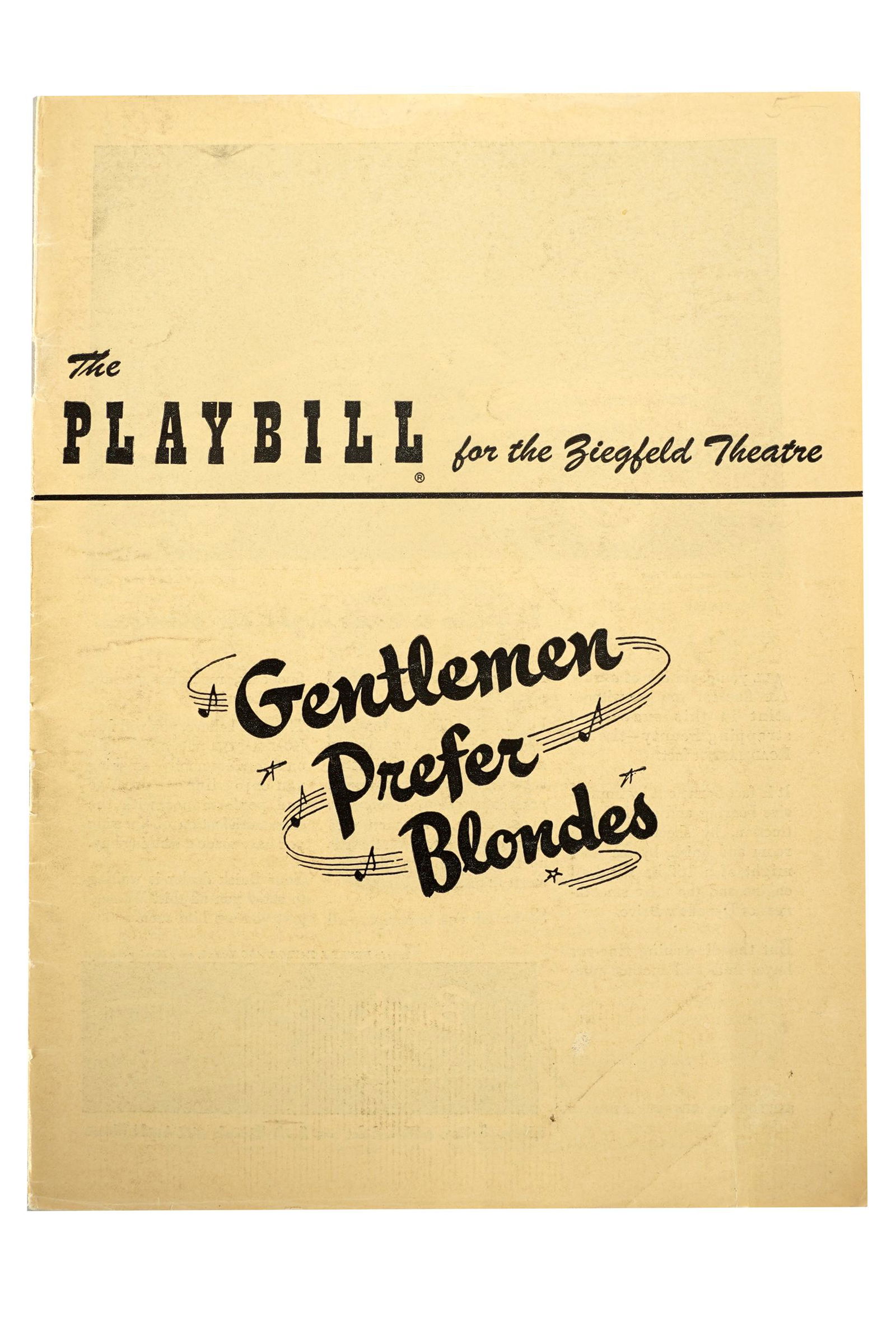 CAROL CHANNING VINTAGE "GENTLEMEN PREFER BLONDES" (1 of 7)