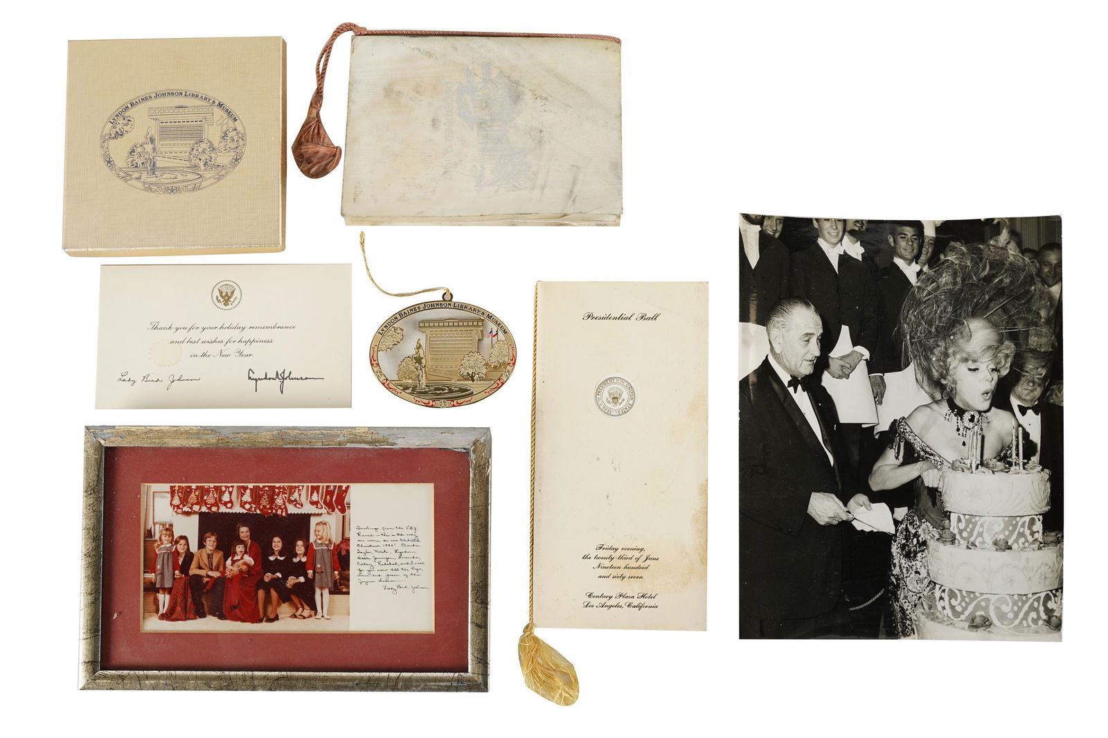 CAROL CHANNING COLLECTION OF LYNDON JOHNSON EPHEMERA (1 of 11)