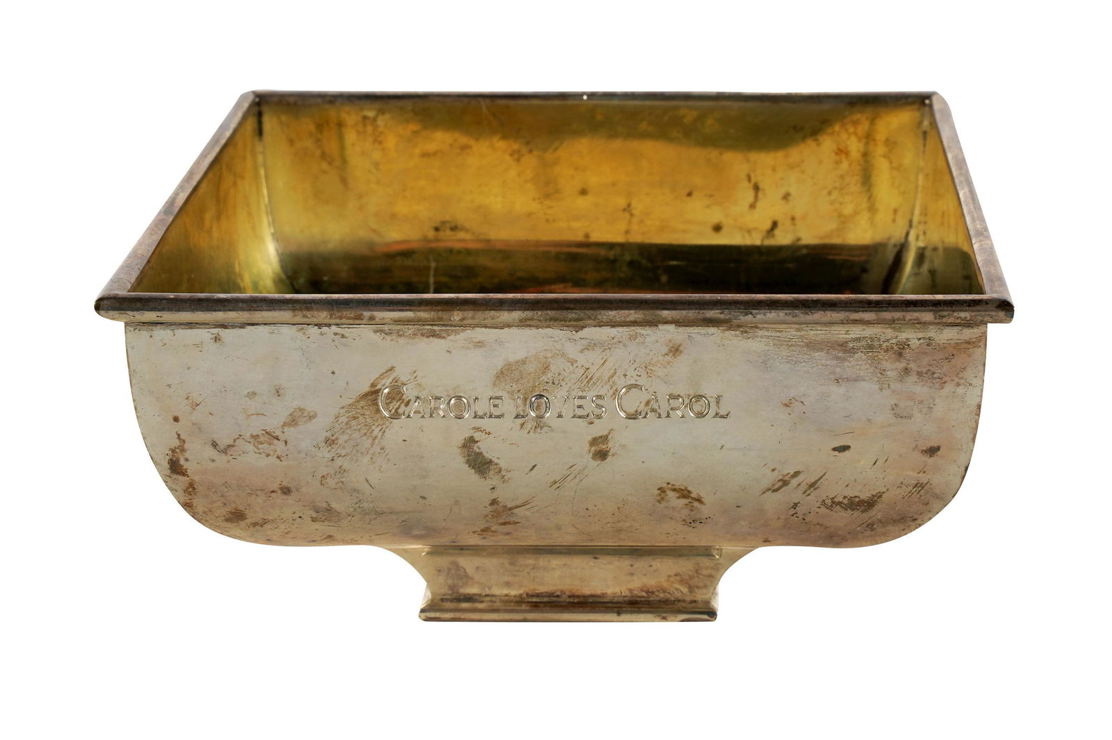 CAROL CHANNING BULGARI STERLING FOOTED BOWL (1 of 6)