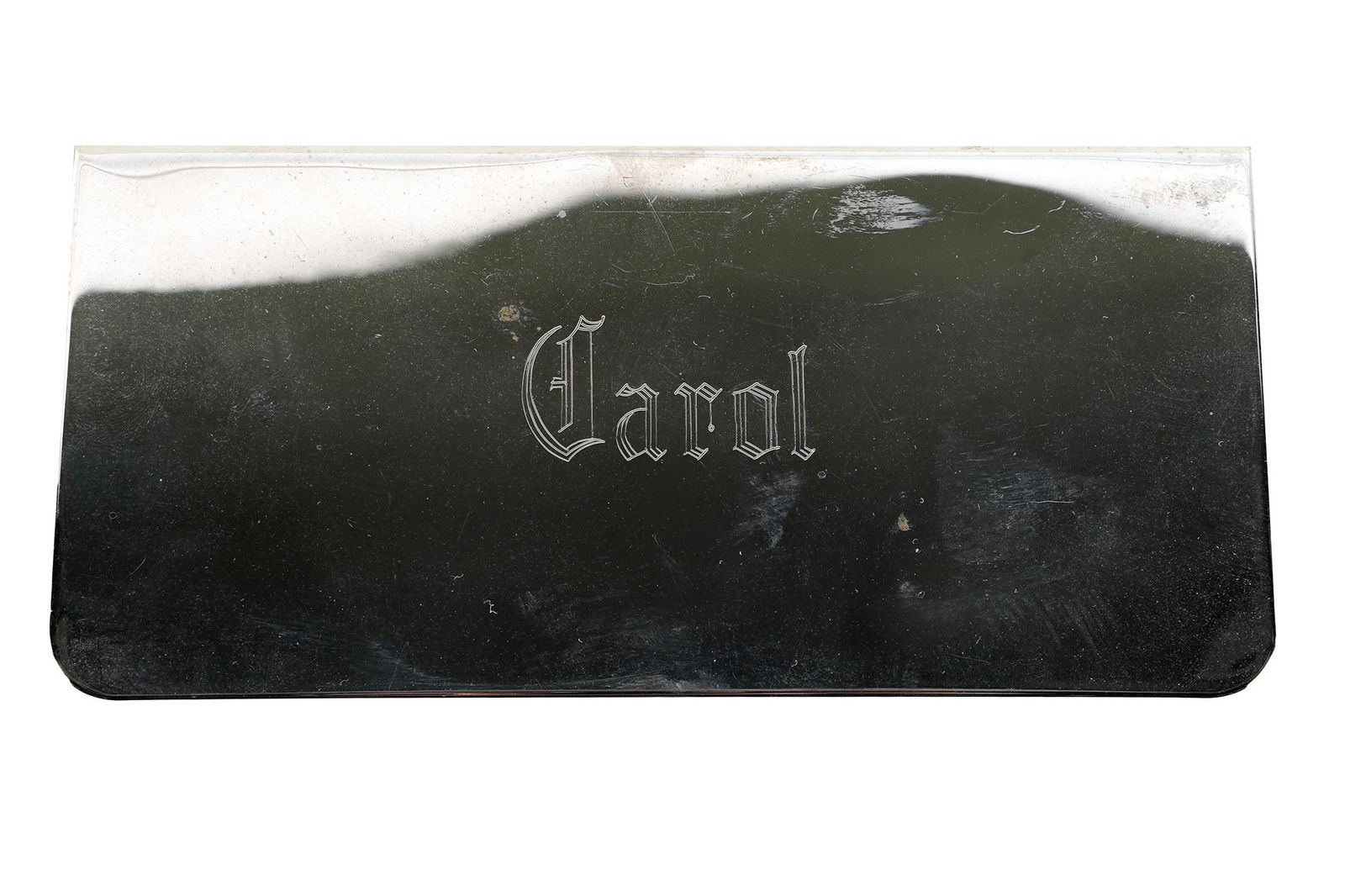 CAROL CHANNING SILVER-PLATE CHECK BOOK COVER (1 of 8)