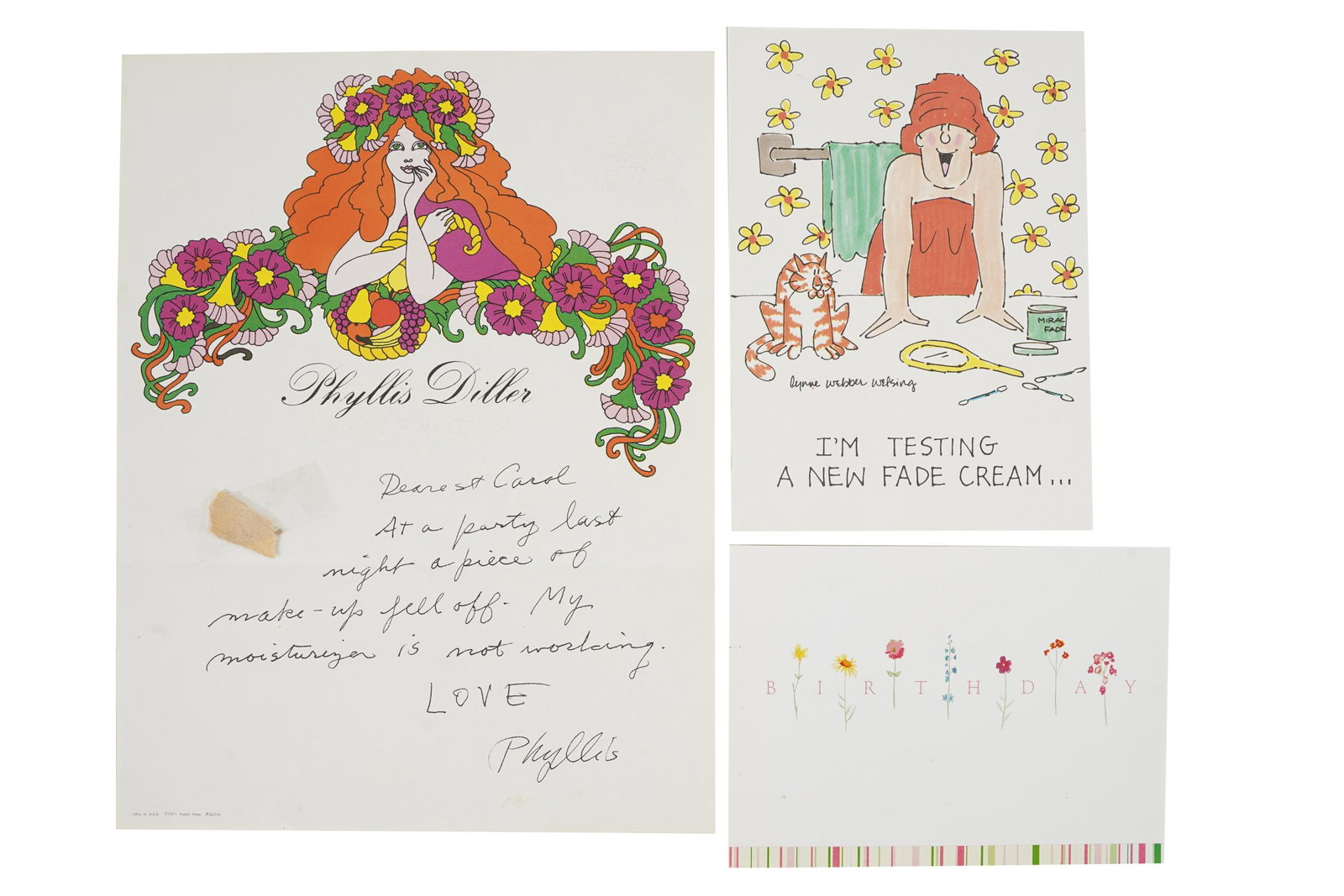 GROUP OF CAROL CHANNING & PHYLLIS DILLER (1 of 6)