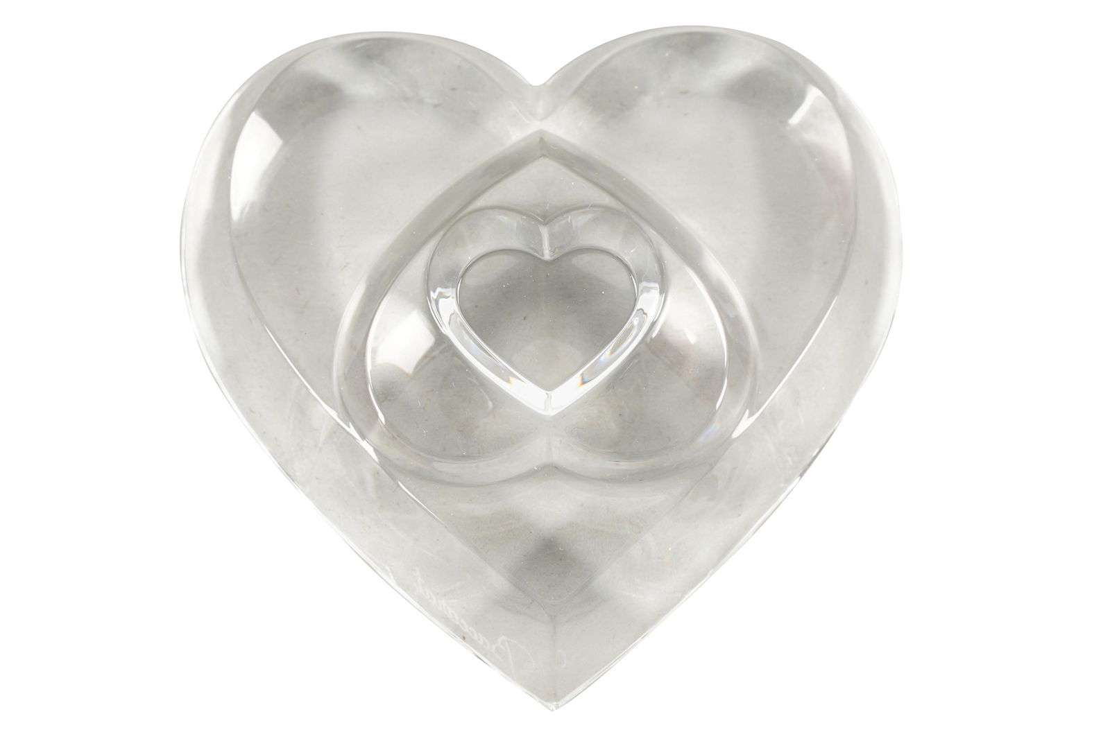 CAROL CHANNING BACCARAT CRYSTAL HEART (1 of 7)