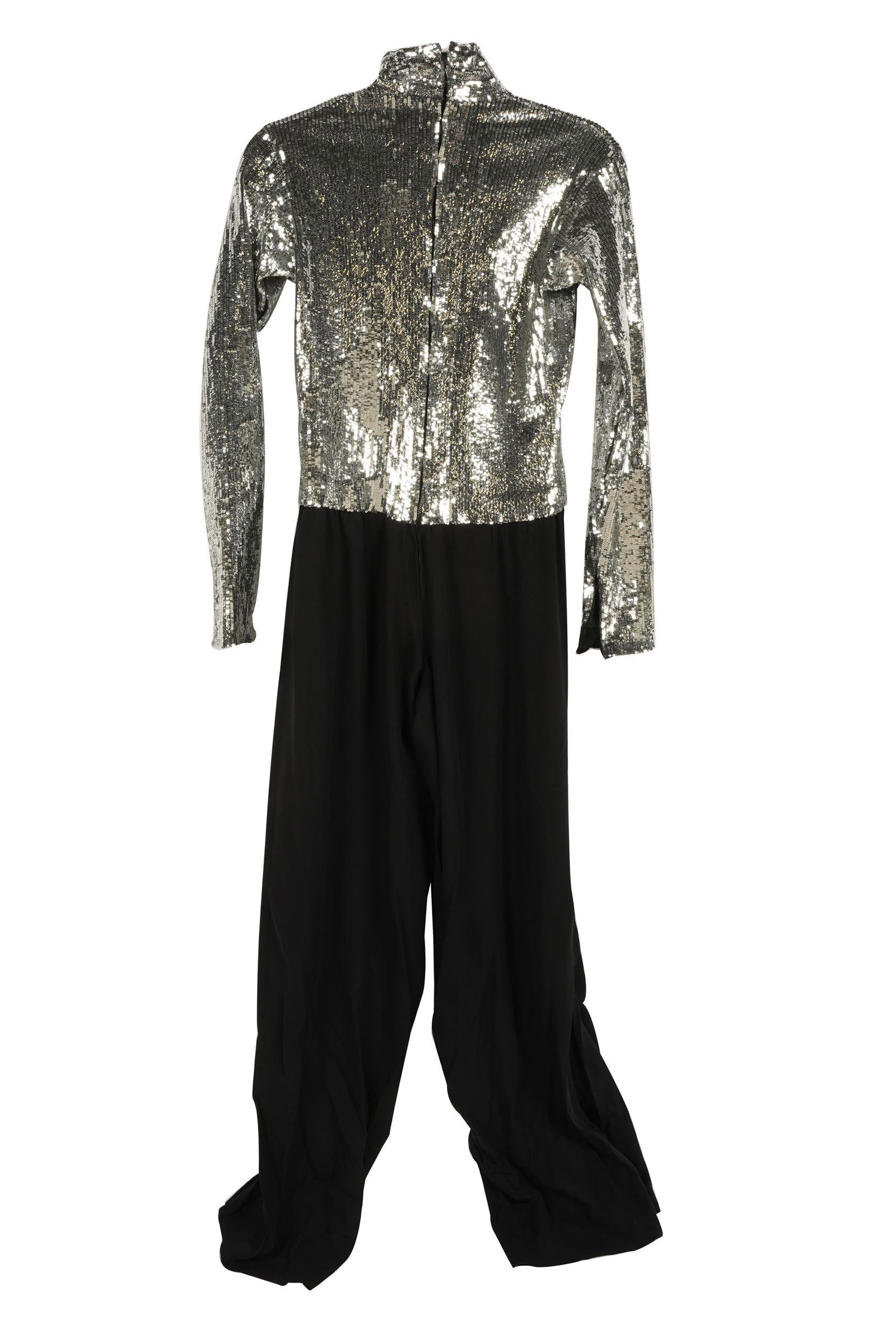 CAROL CHANNING SEQUIN & SILK PANT SUIT (1 of 8)