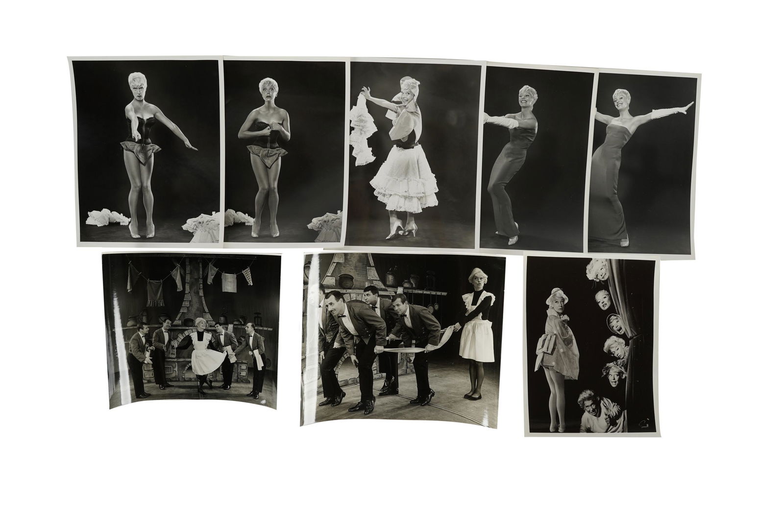 CAROL CHANNING GROUP OF VINTAGE PHOTOS (1 of 8)