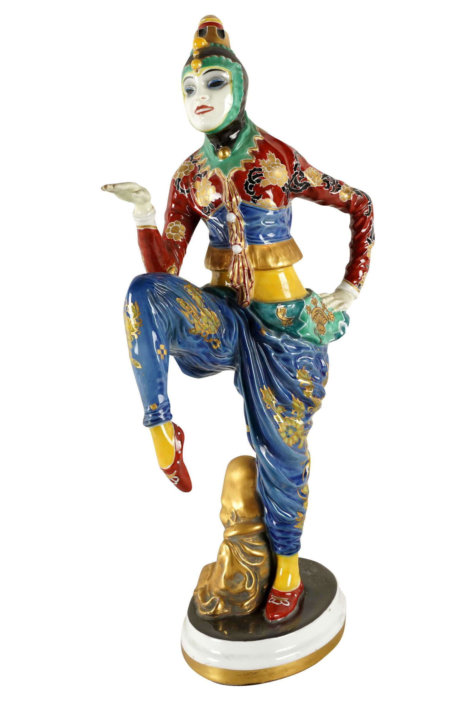ROSENTHAL PORCELAIN FIGURE OF A HARLEQUIN (1 of 14)