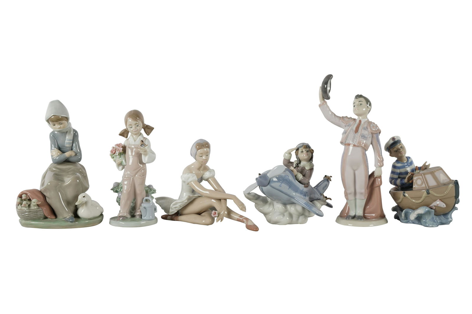 COLLECTION OF LLADRO PORCELAIN FIGURINES (1 of 11)