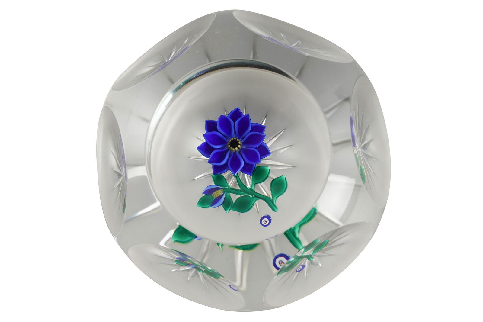 BOB BANFORD FACETED PAPERWEIGHT (1 of 5)