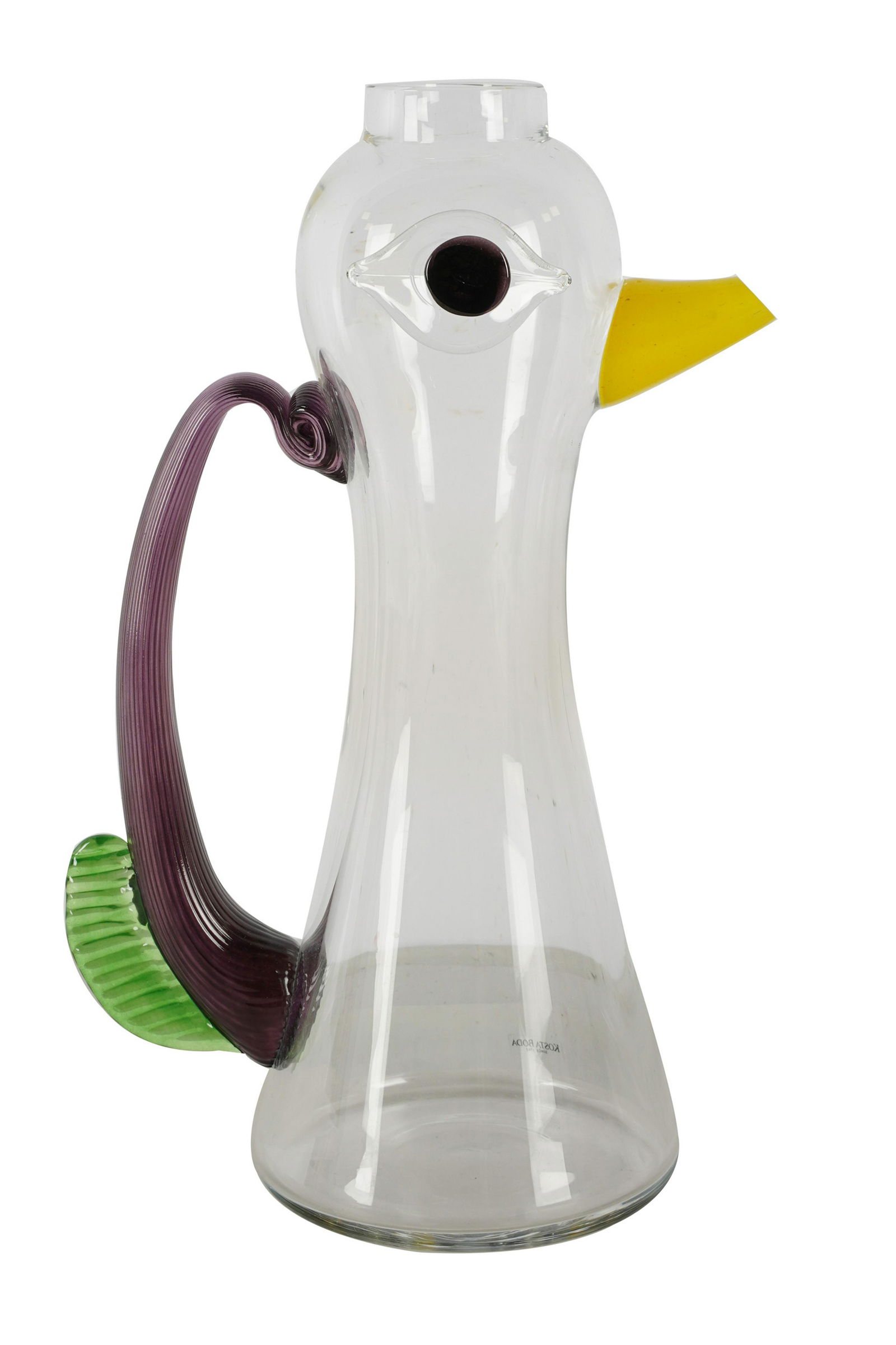 KOSTA BODA GLASS DUCK-FORM PITCHER (1 of 8)