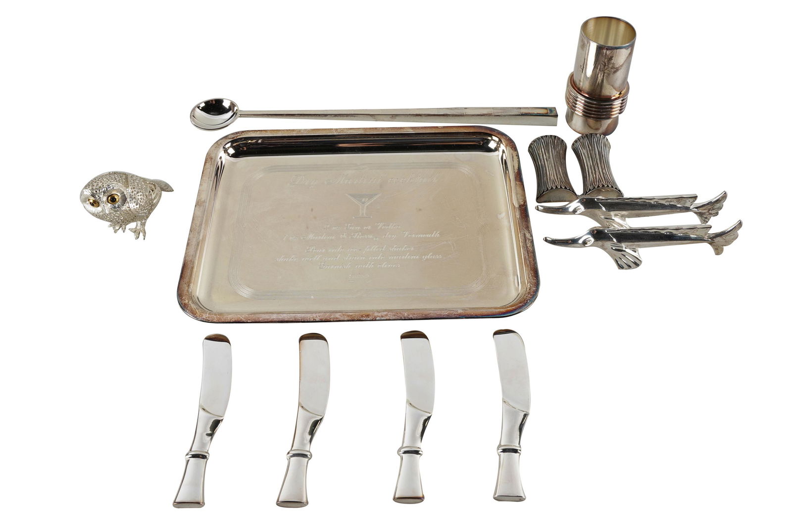 COLLECTION OF CHRISTOFLE TABLE ARTICLES (1 of 10)