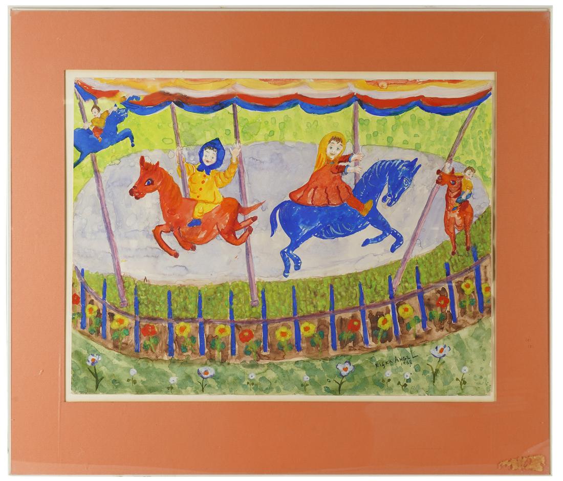 RIFKA ANGEL: CAROUSEL SCENE (1 of 8)
