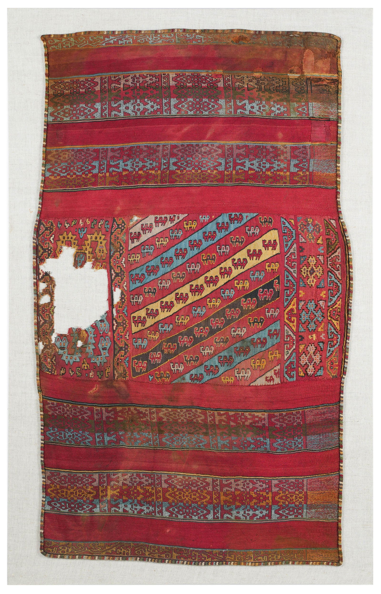 MESOAMERICAN TEXTILE FRAGMENT (1 of 11)