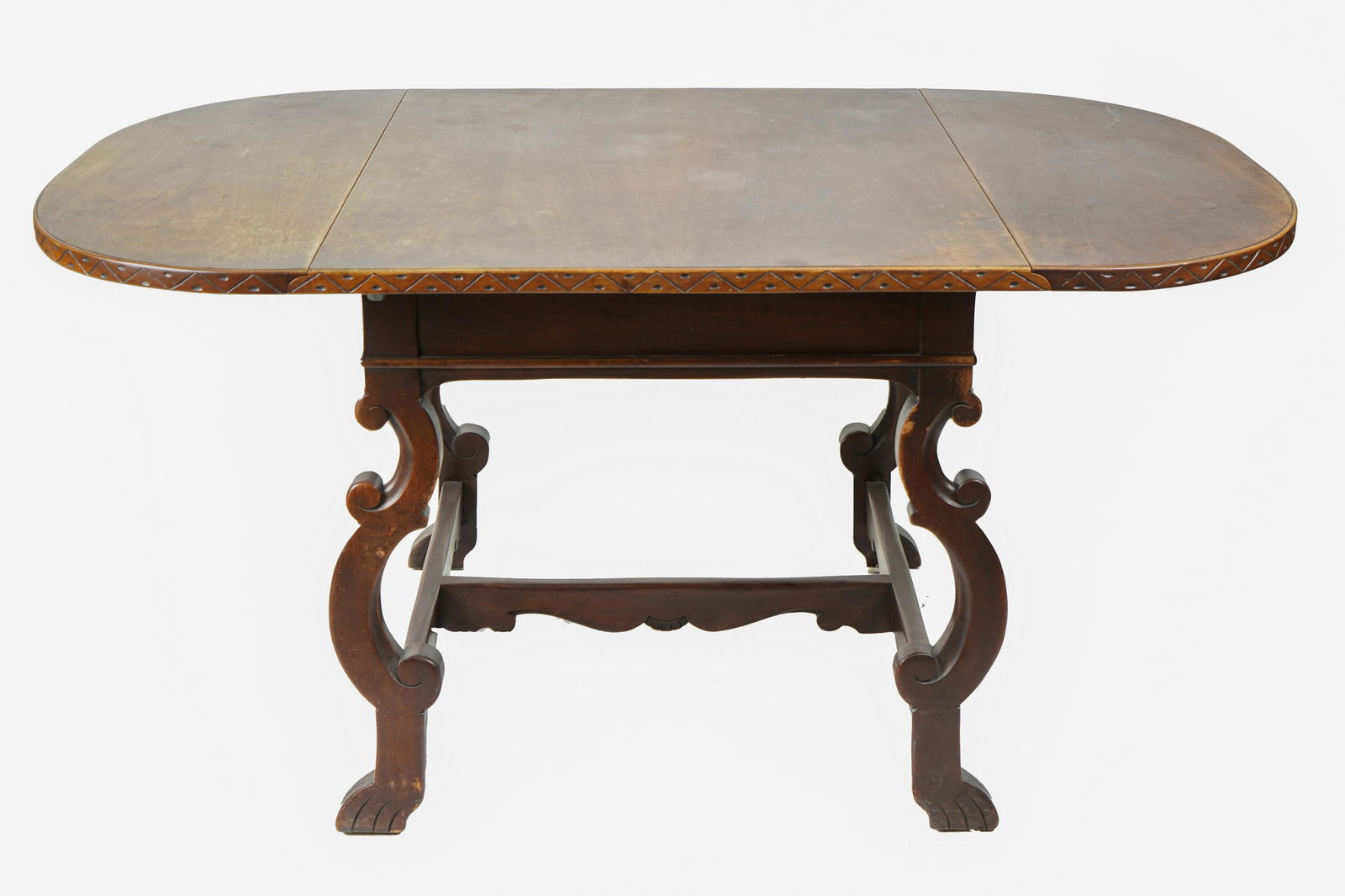 SPANISH BAROQUE STYLE DROP LEAF TABLE (1 of 9)