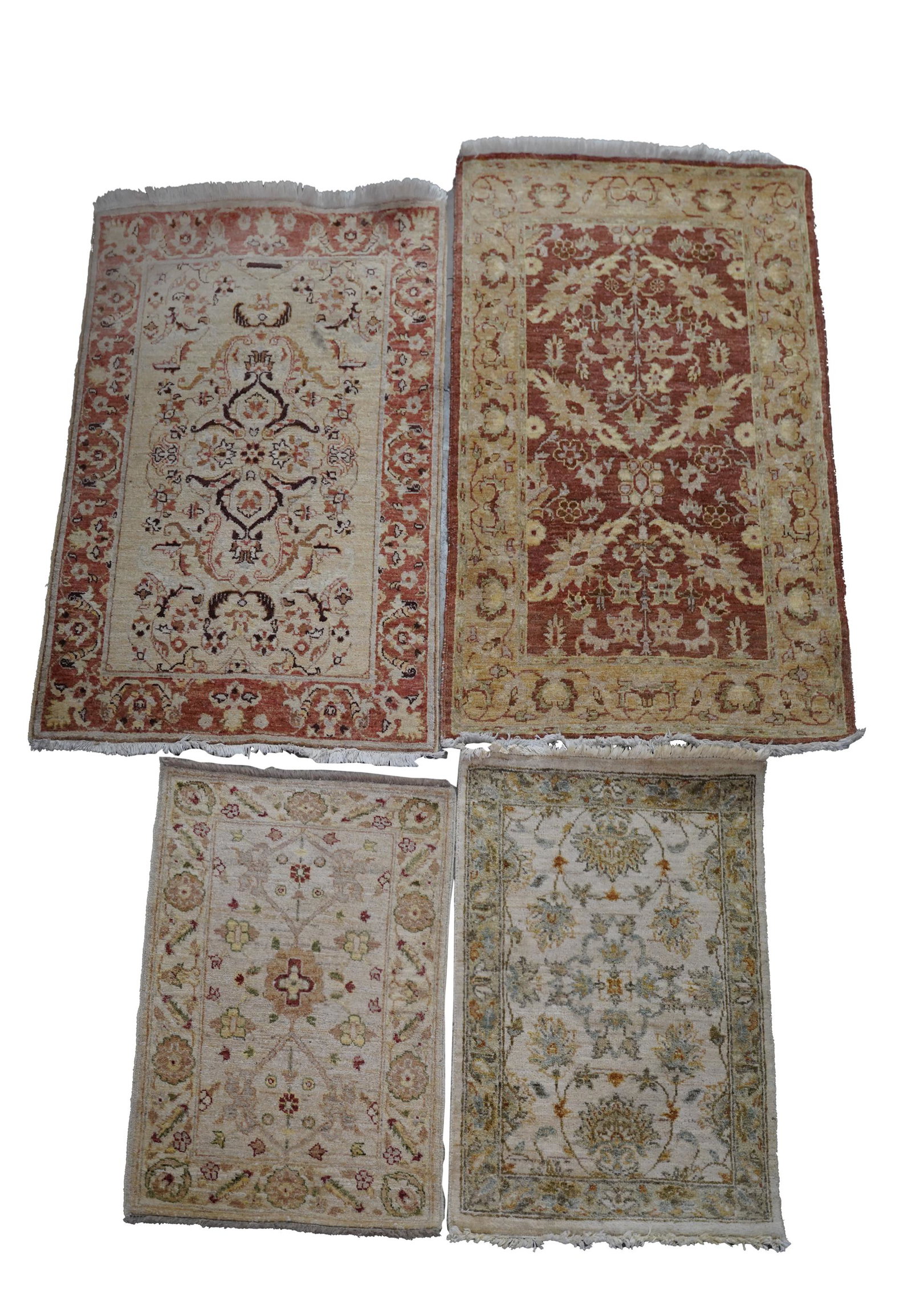 FOUR PAKISTANI THROW RUGS (1 of 16)