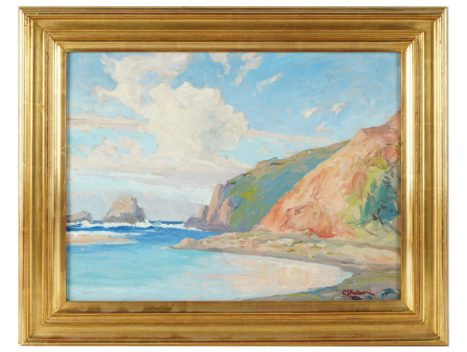 CYRUS JAMES FULTON (1873 - 1949): CALIFORNIA COASTAL (1 of 7)