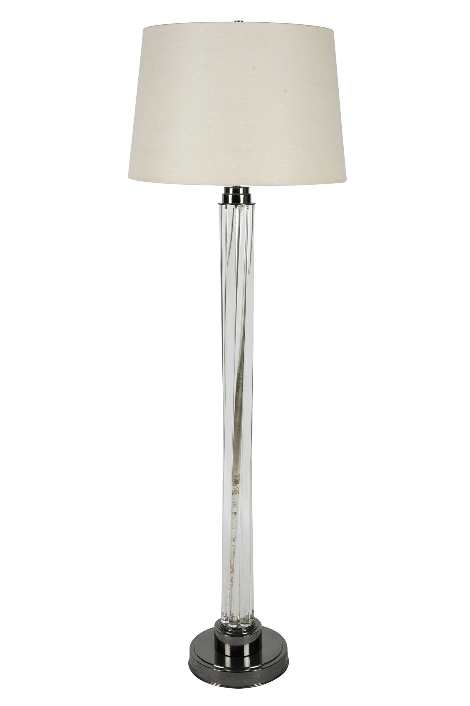 MODERN GLASS ROD FLOOR LAMP (1 of 8)