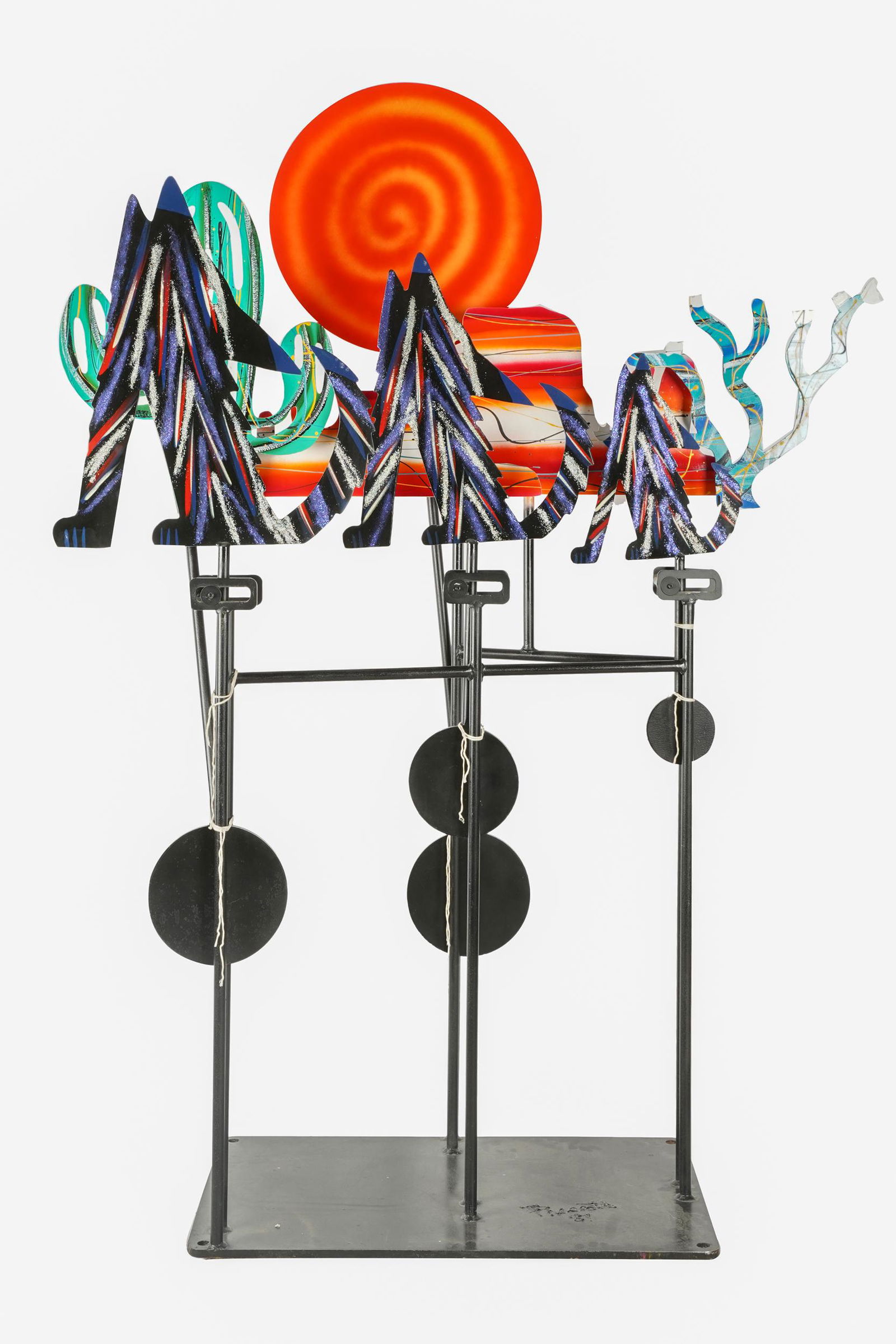 FREDERICK PRESCOTT (B. 1949): KINETIC SCULPTURE (1 of 7)