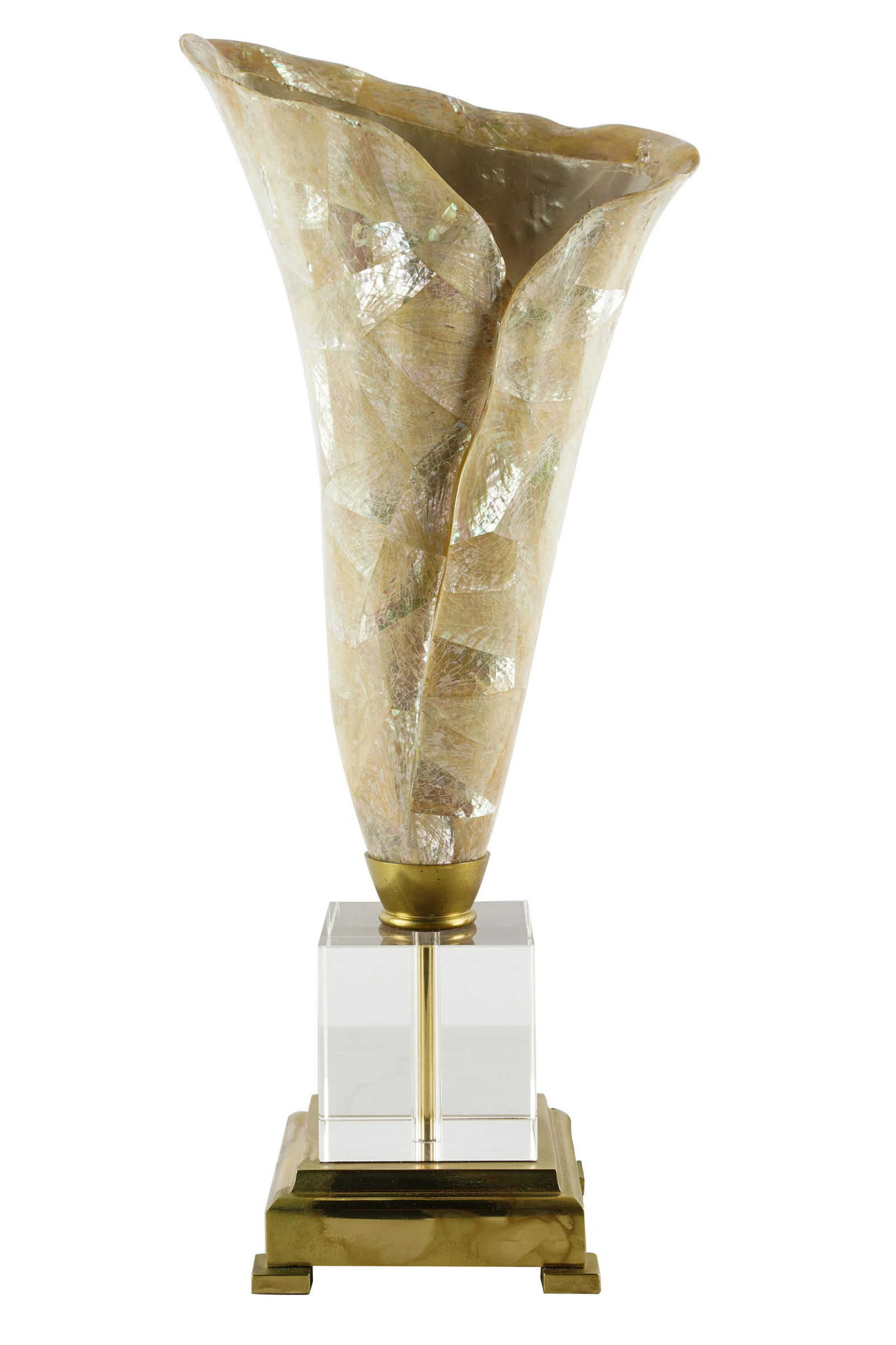 MAITLAND-SMITH SHELL-SHAPED TABLE LAMP (1 of 8)