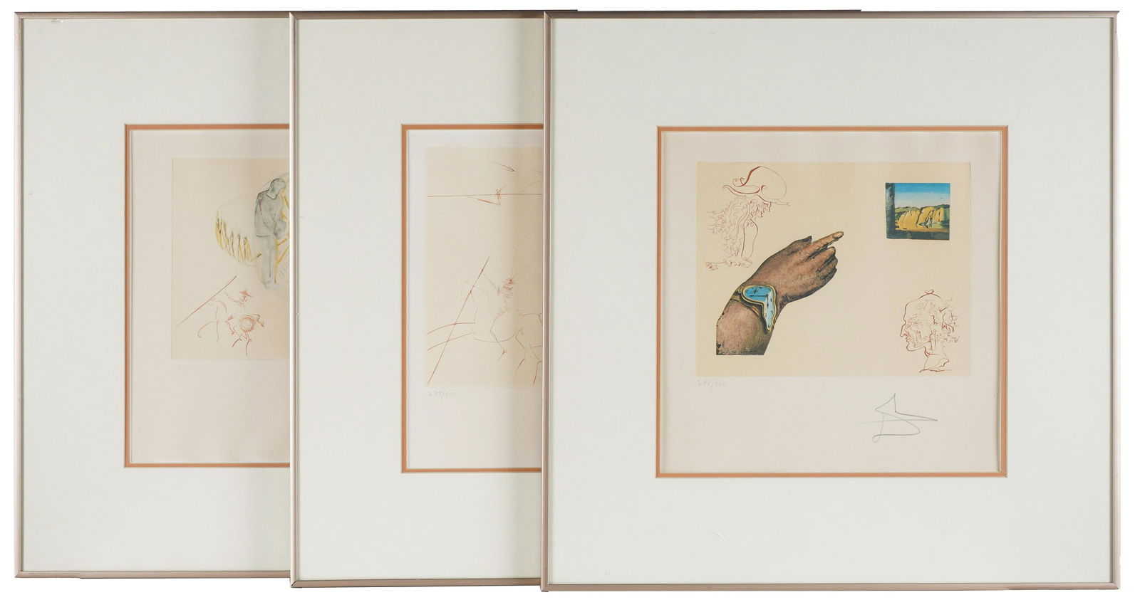 SALVADR DALI: SERIES OF ETCHINGS (1 of 11)