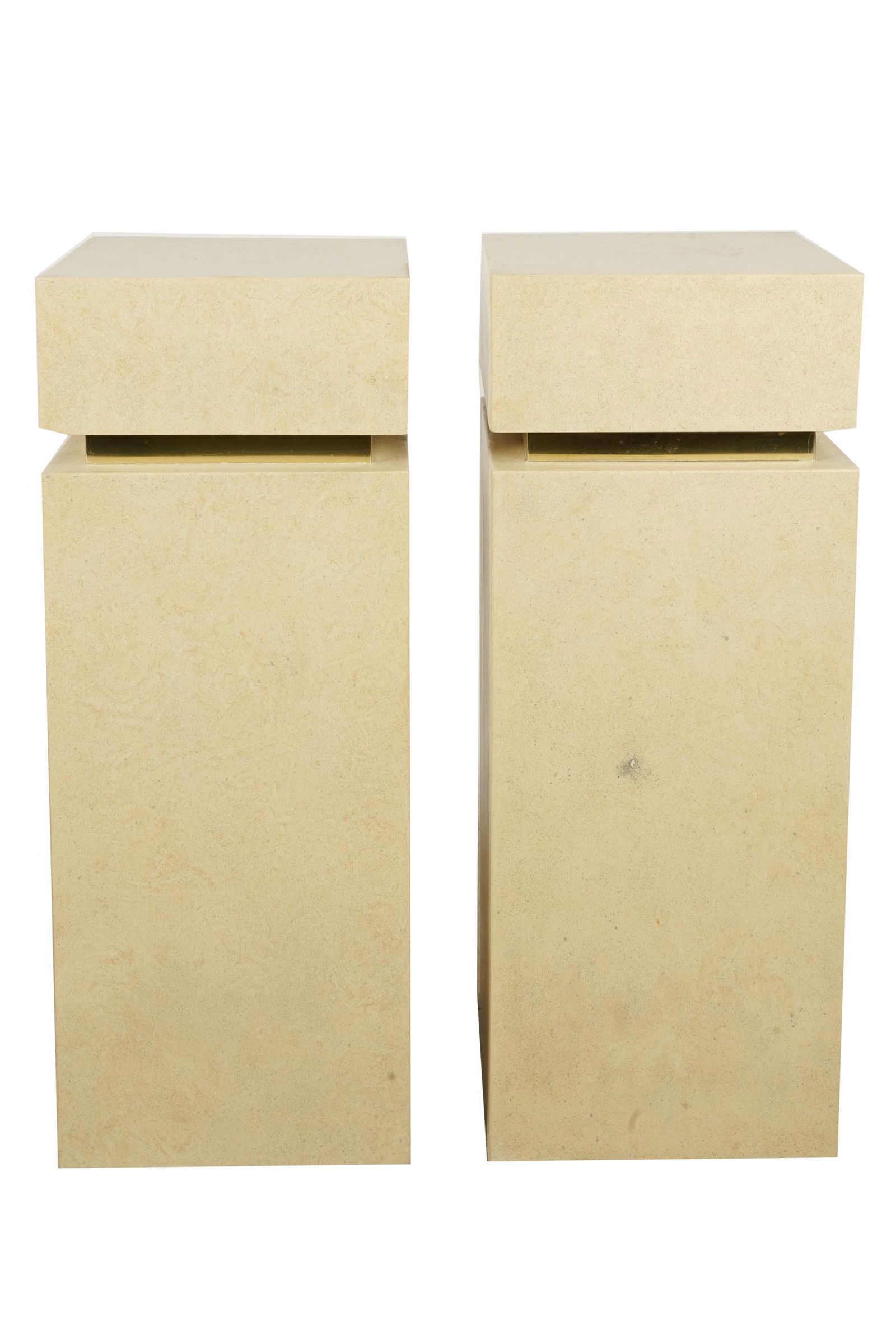 PAIR OF MODERNIST PEDESTALS (1 of 6)
