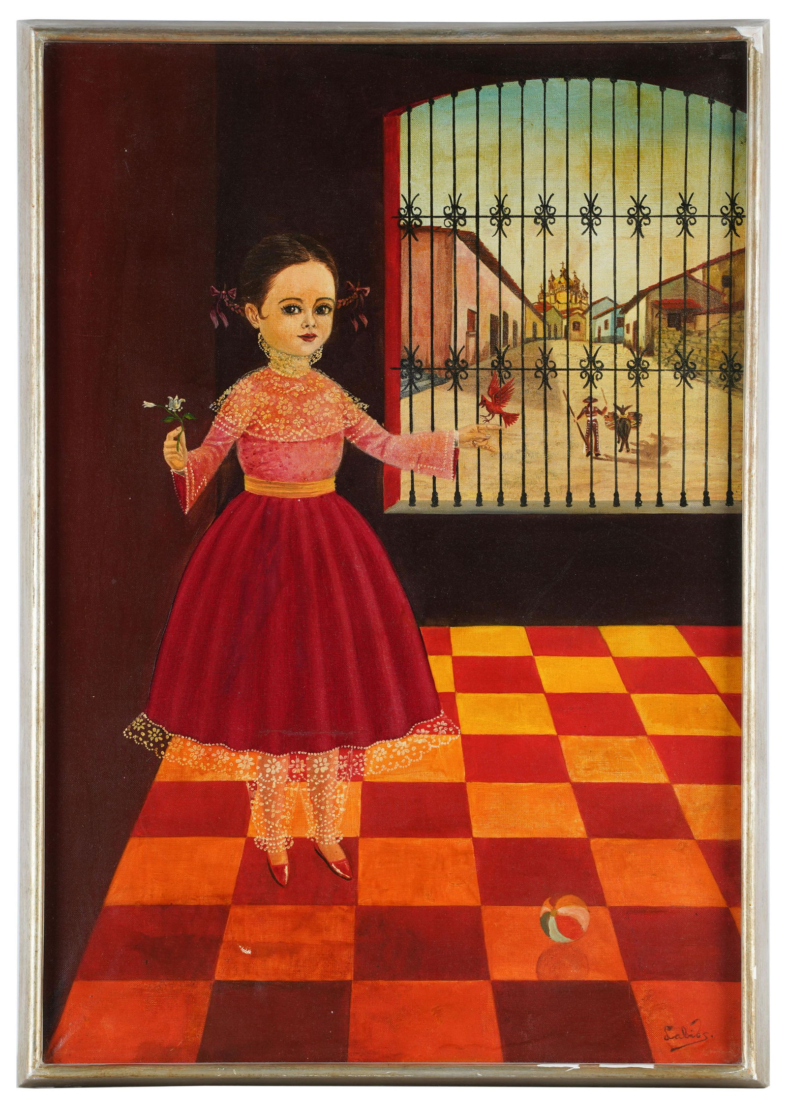 AGAPITO LABIOS (1898 - 1996): PORTRAIT OF A GIRL (1 of 13)