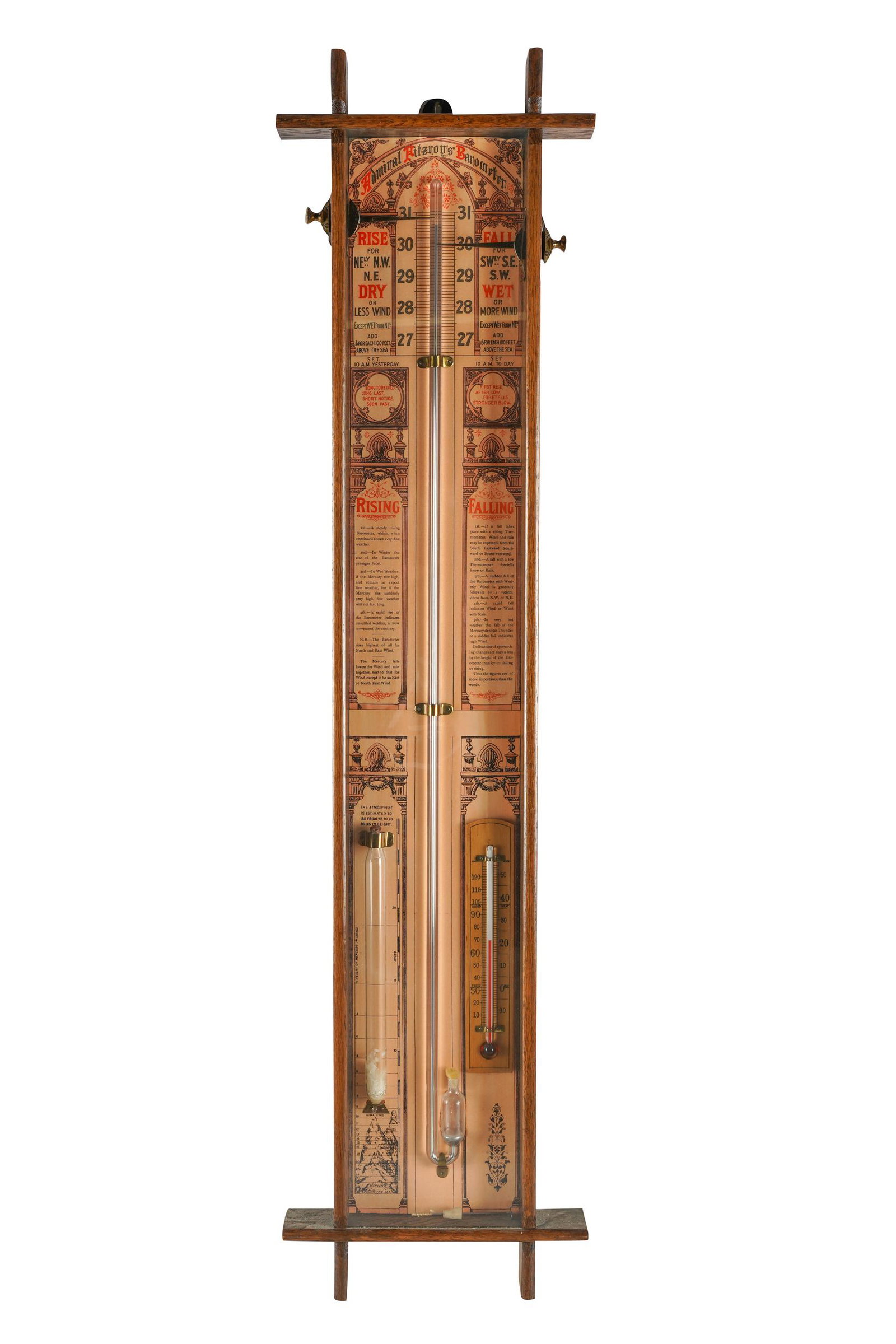 ADMIRAL FITZROY BAROMETER (1 of 8)
