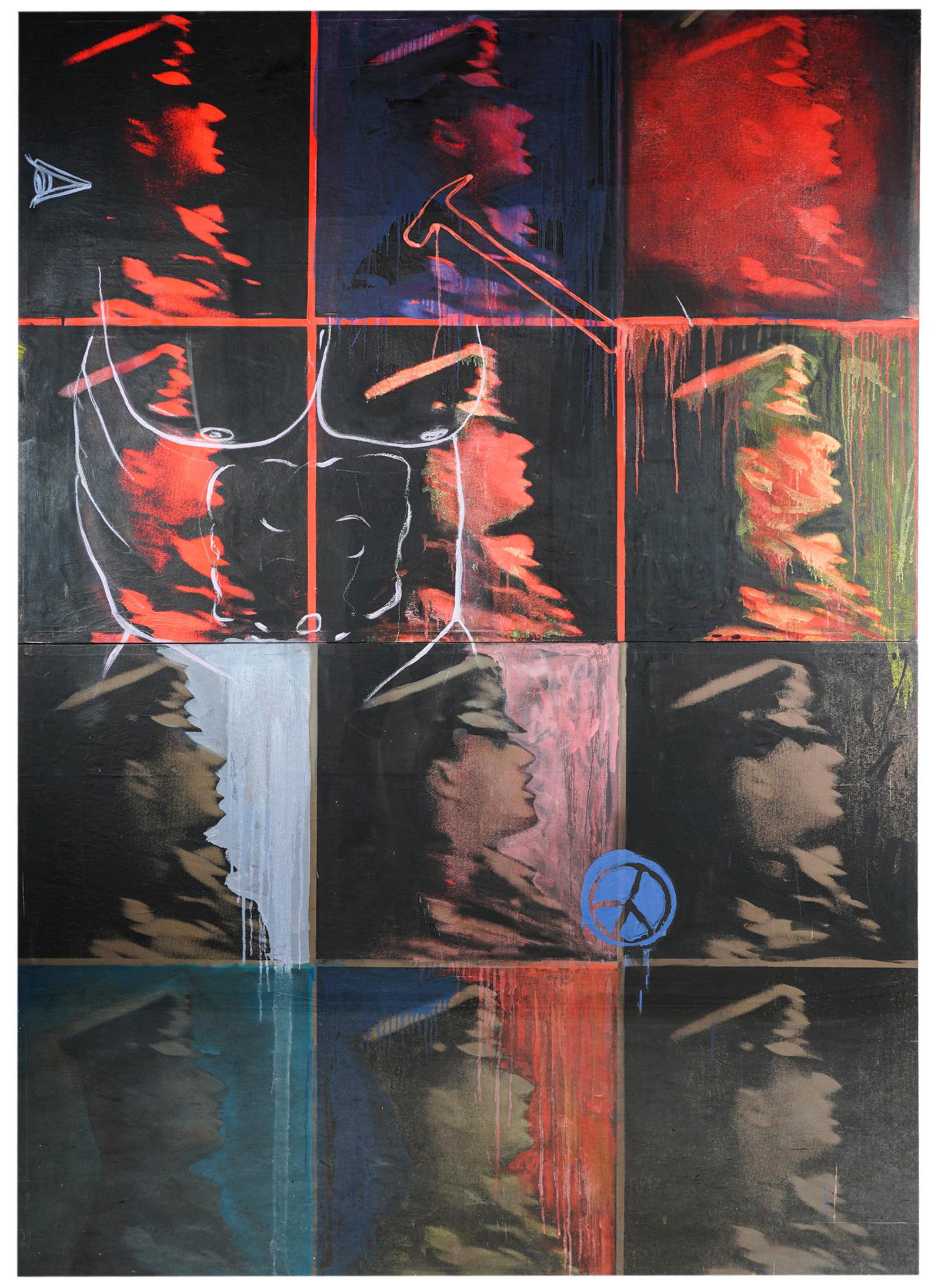 MAC JAMES: "11 NEW YORK COPS (RED)" (1 of 11)