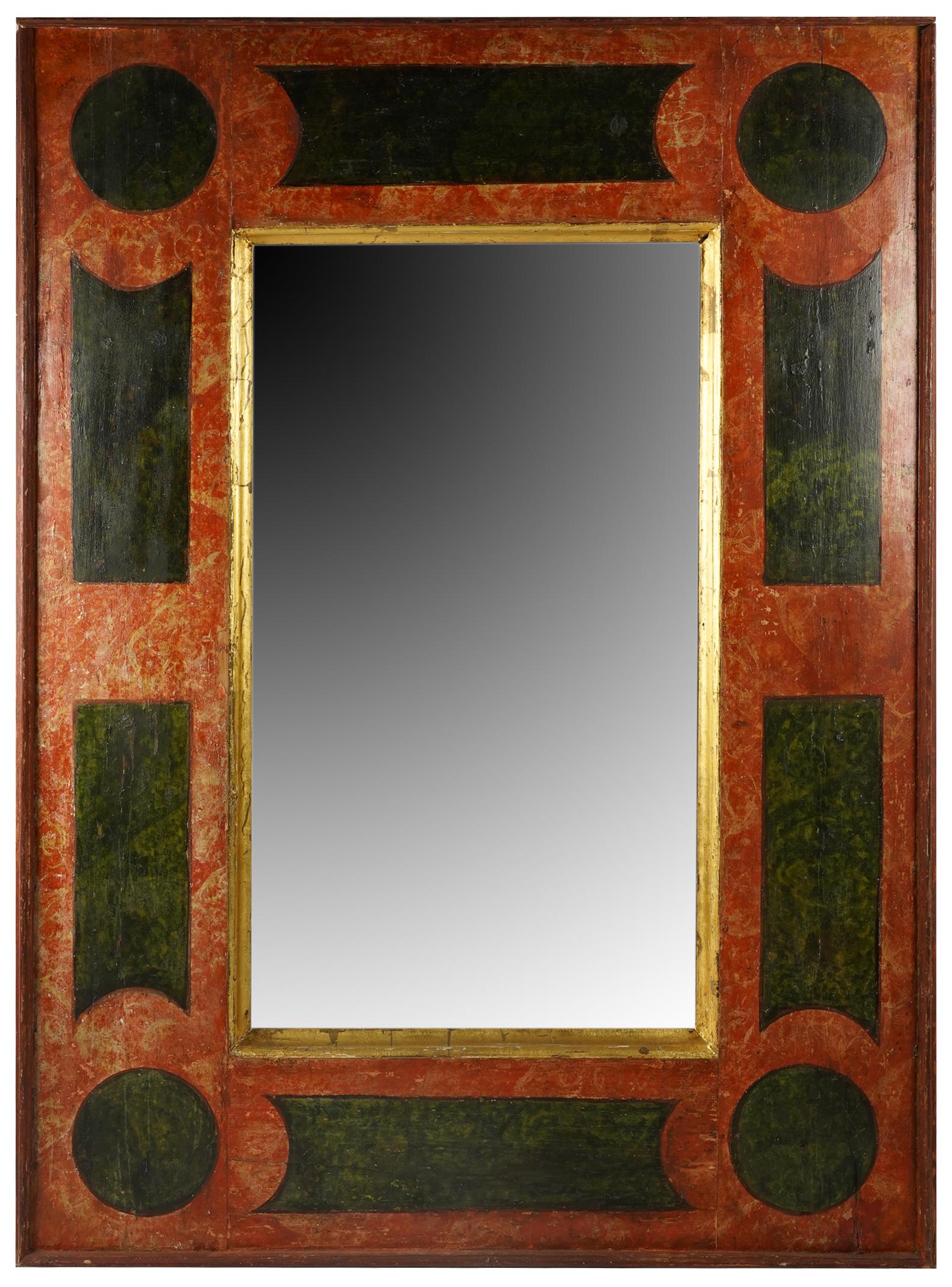 CONTINENTAL PAINTED MIRROR (1 of 6)
