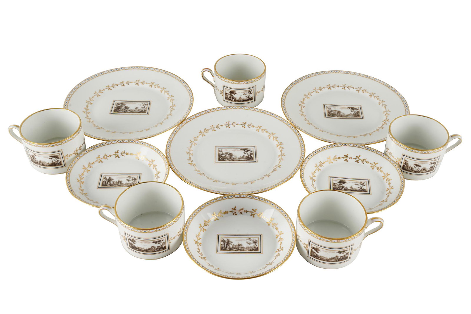 GINORI: PORCELAIN DINNER SERVICE (1 of 9)