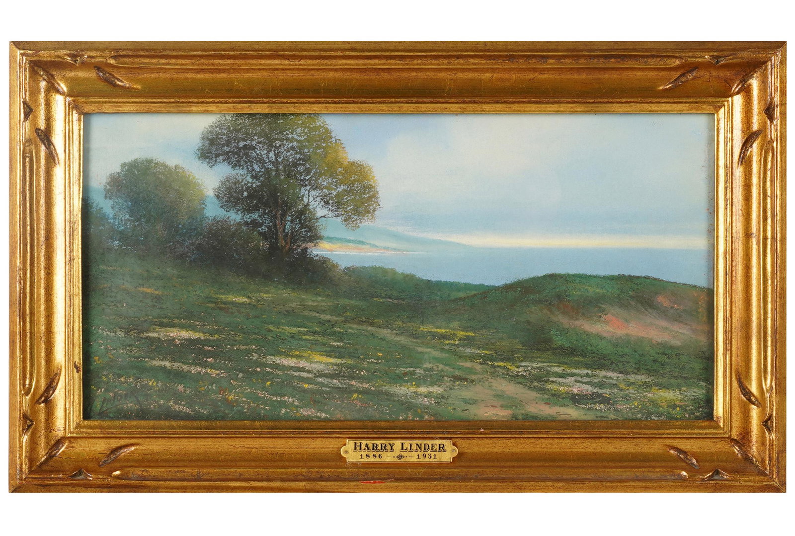 HARRY LINDER (1886 - 1931): "PALOS VERDES PENNINSULA" (1 of 7)