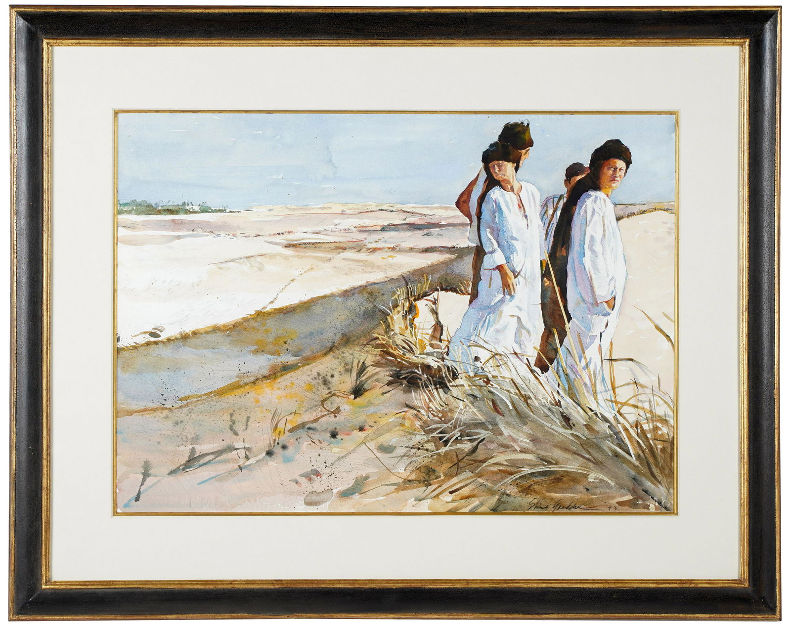 SHIRL GOEDIKE (B. 1923): "DUNES OF THE SAHARA" (1 of 14)