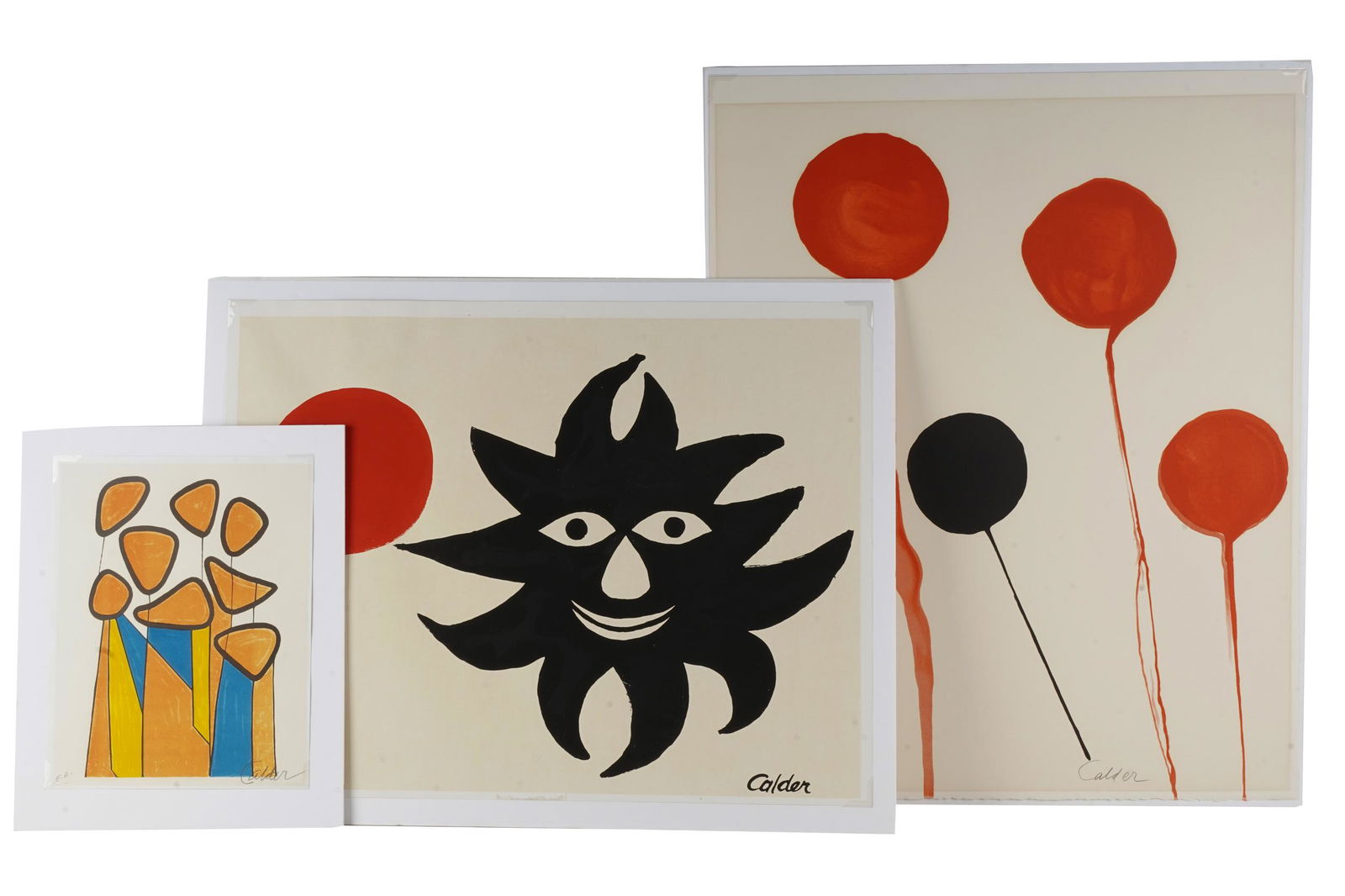 AFTER ALEXANDER CALDER: THREE WORKS (1 of 9)