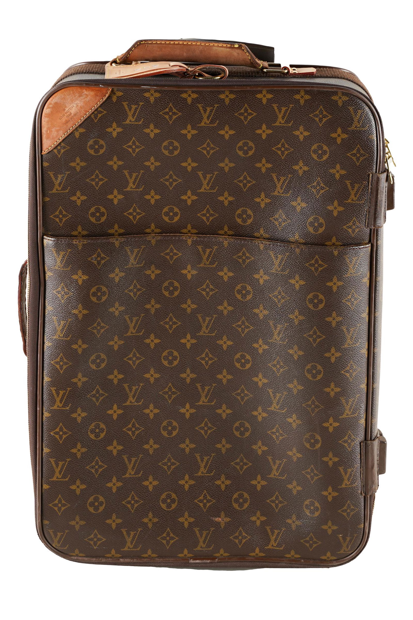 LOUIS VUITTON: MONOGRAM CANVAS TROLLEY BAG (1 of 11)