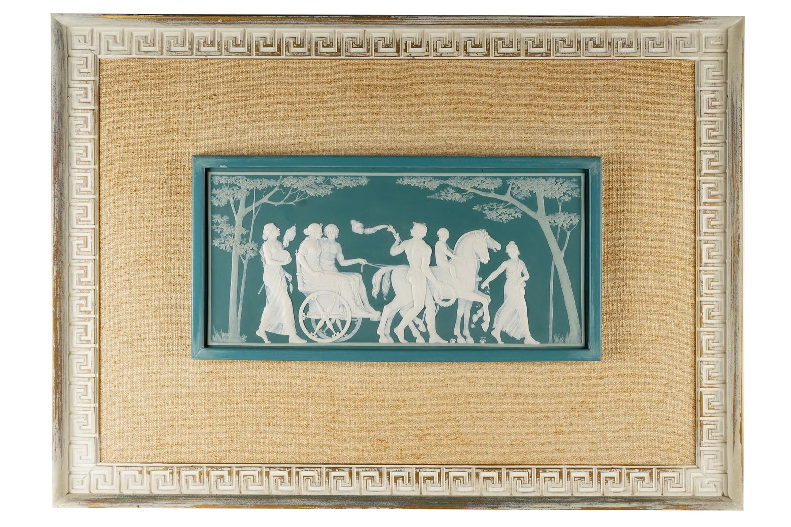 WEDGWOOD-STYLE PORCELAIN PLAQUE (1 of 7)