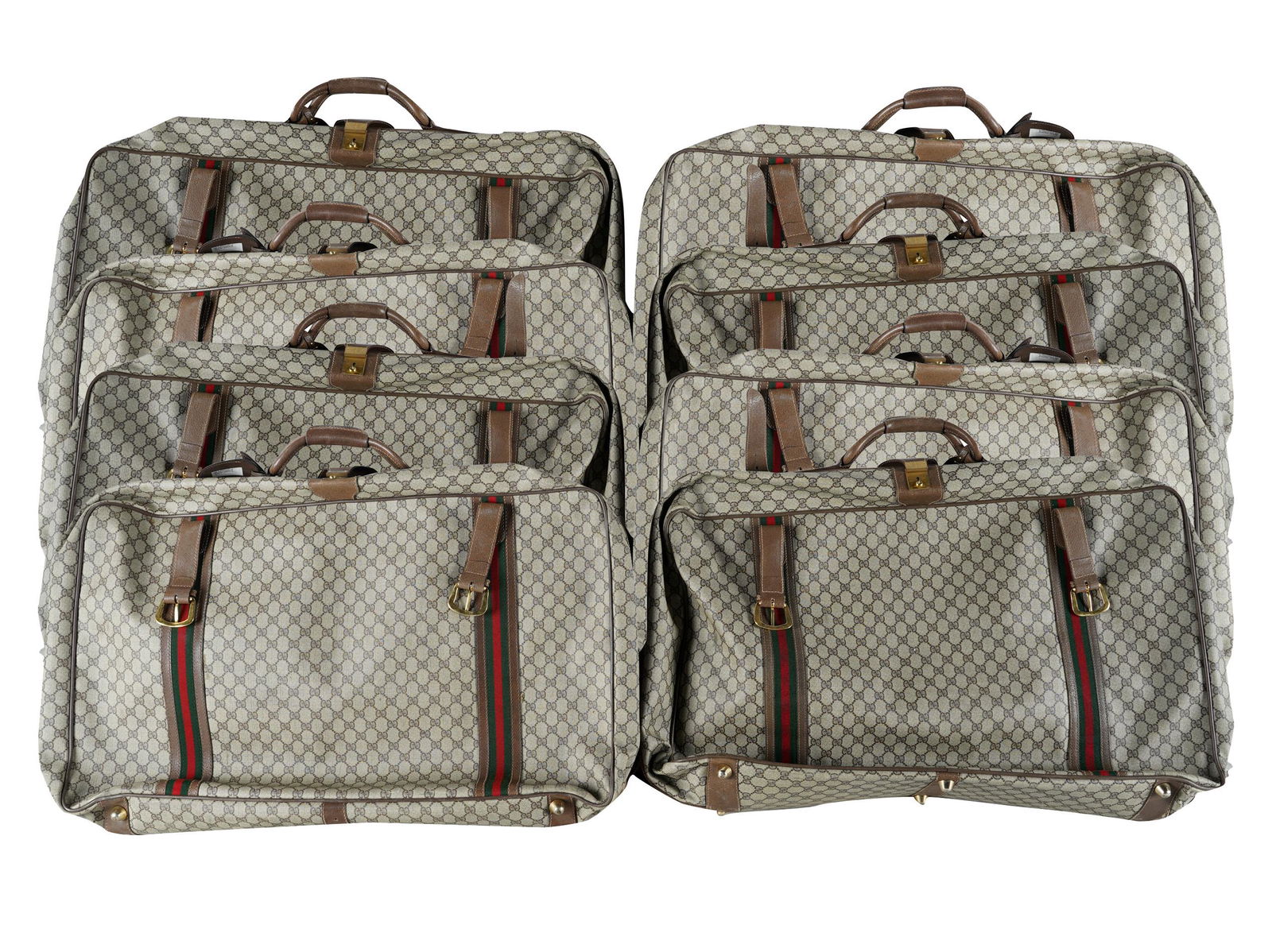 GUCCI: SET OF VINTAGE LUGGAGE (1 of 13)