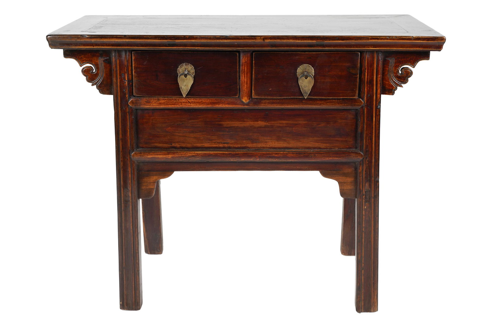 CHINESE ELM SIDE TABLE (1 of 11)