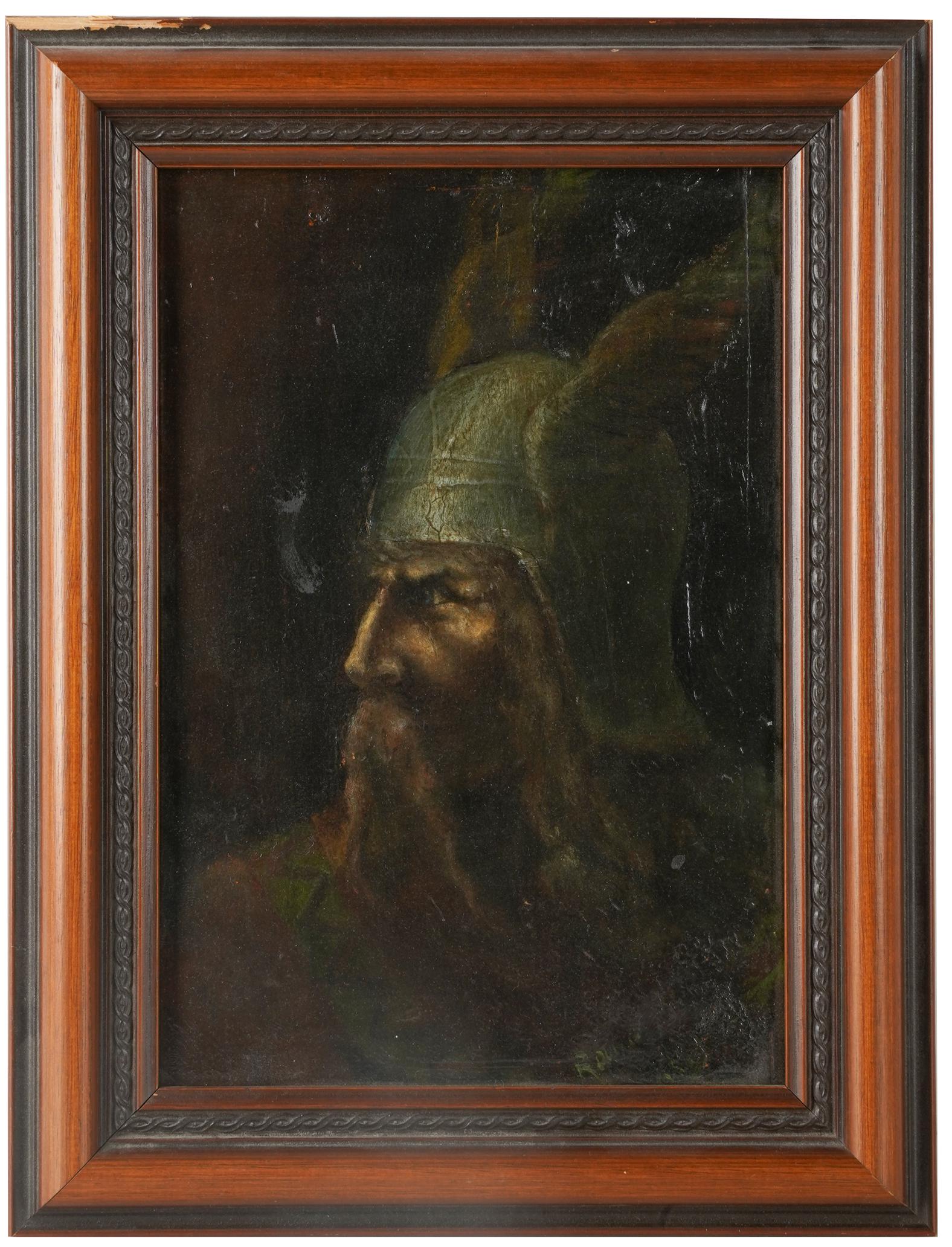 UNKNOWN ARTIST: VIKING WARRIOR (1 of 8)