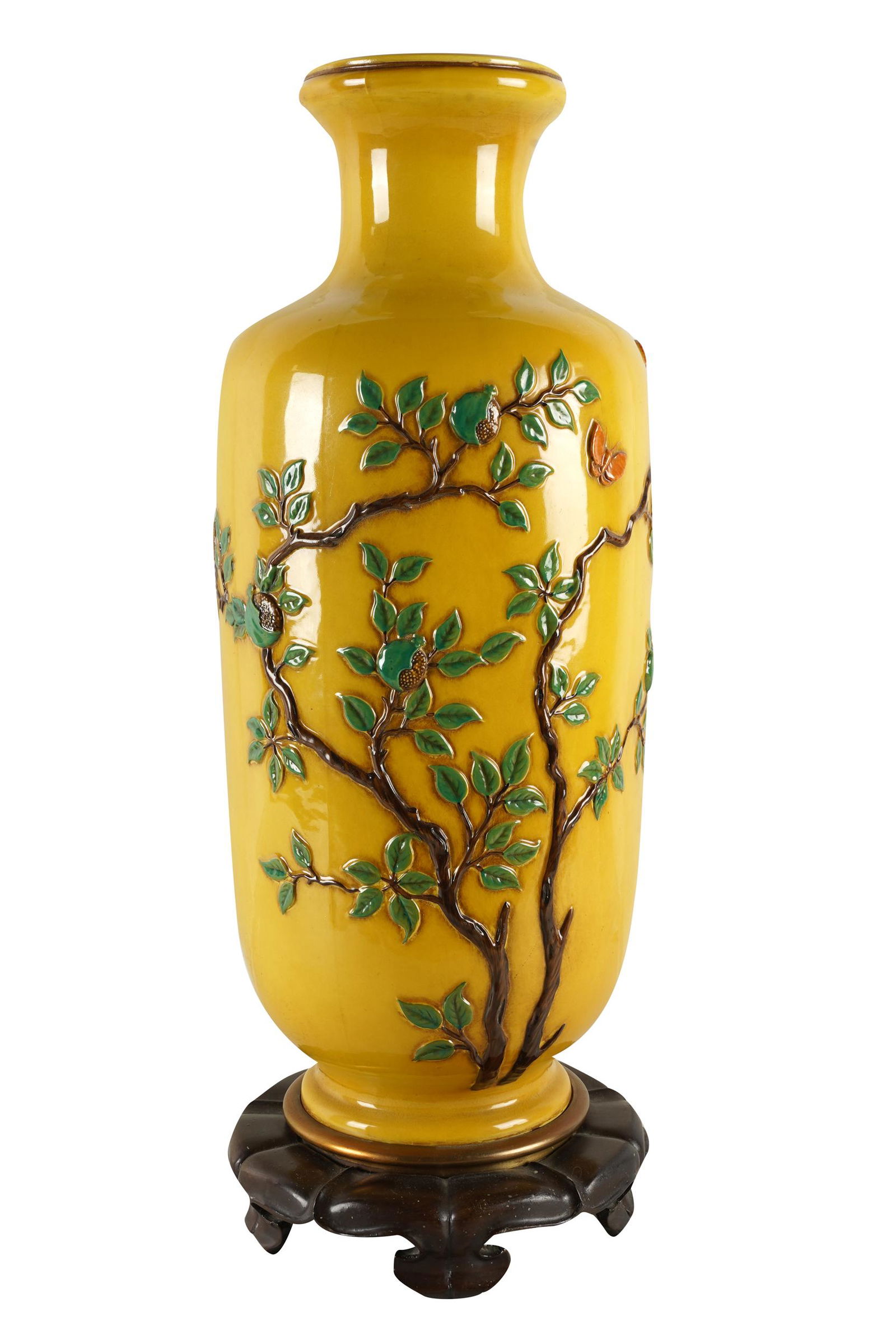 MARBRO: ITALIAN PORCELAIN LAMP BASE (1 of 10)