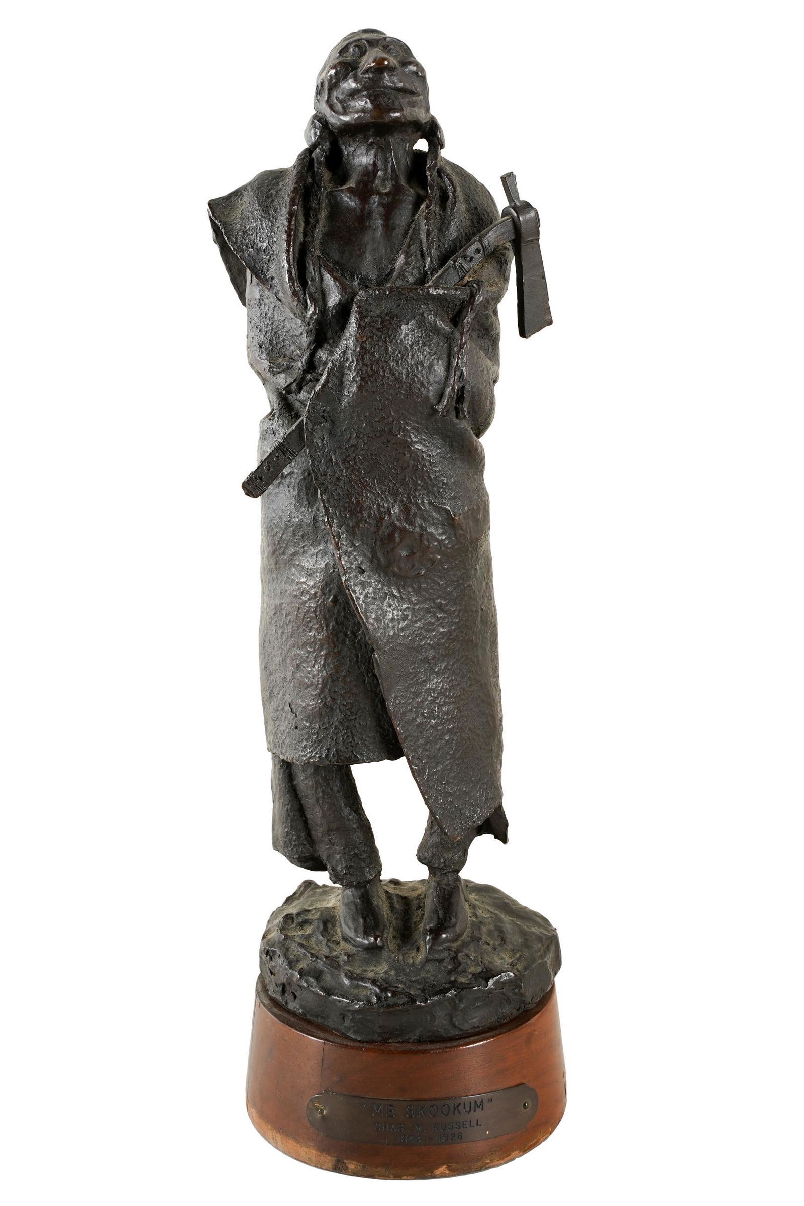 CHARLES MARION RUSSELL (1864 - 1926): "ME SKOOKUM" (1 of 8)