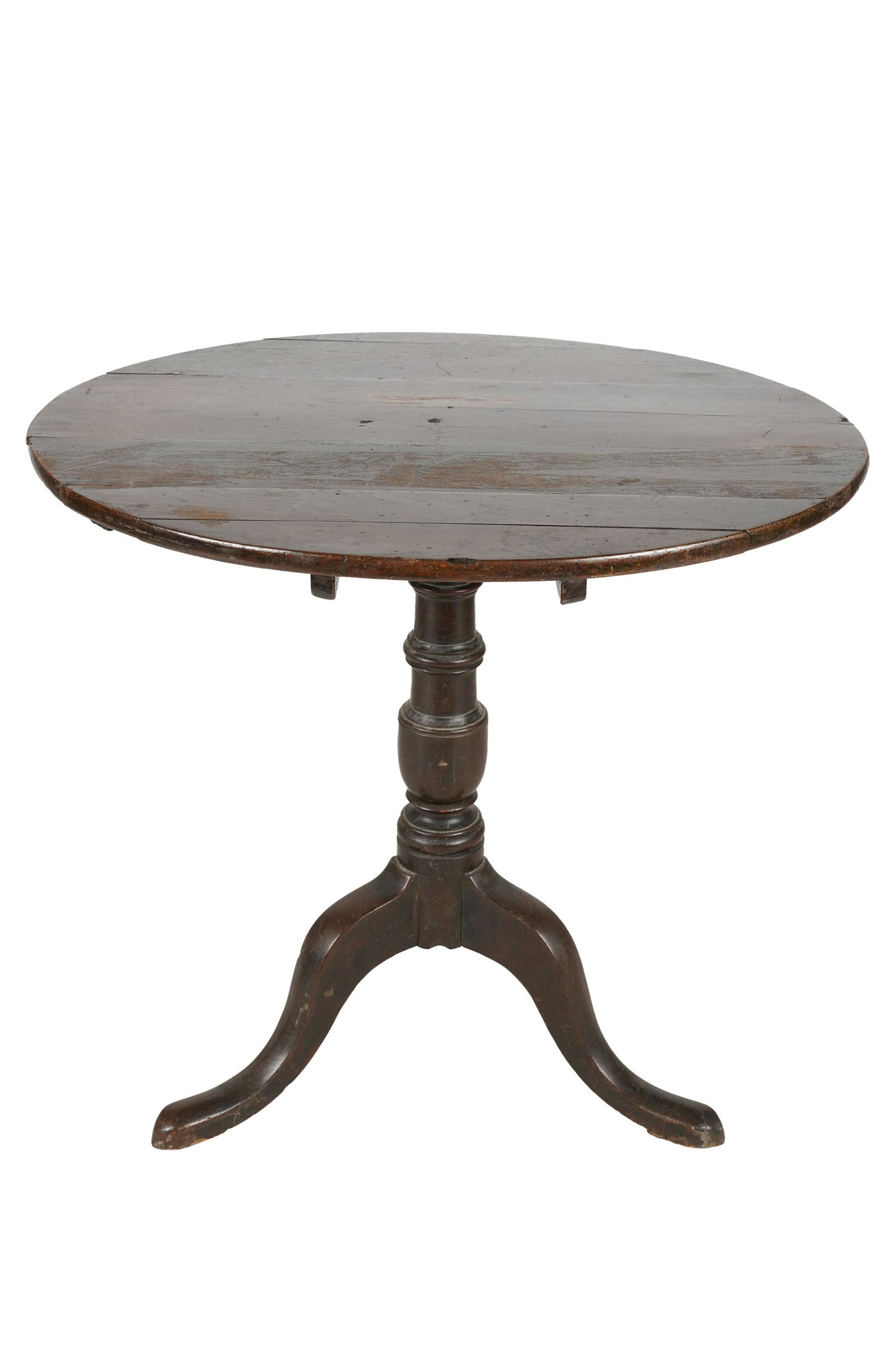 ENGLISH TILT-TOP TRIPOD TEA TABLE (1 of 8)