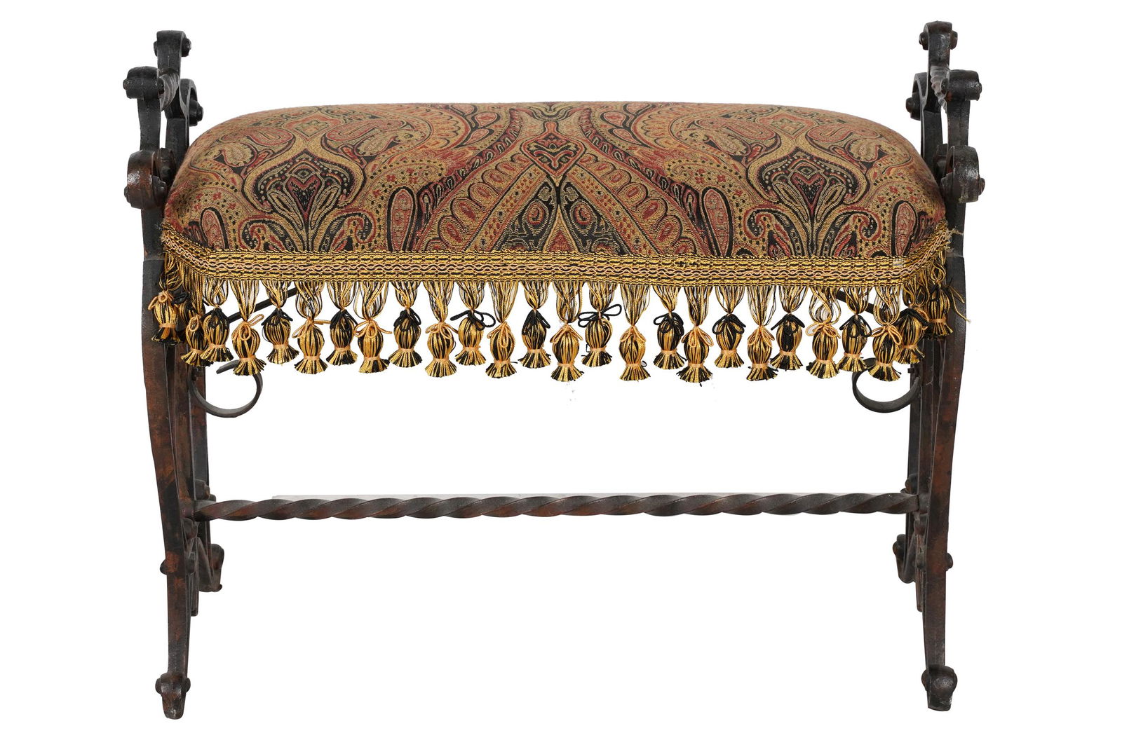 WROUGHT IRON WINDOW SEAT (1 of 11)