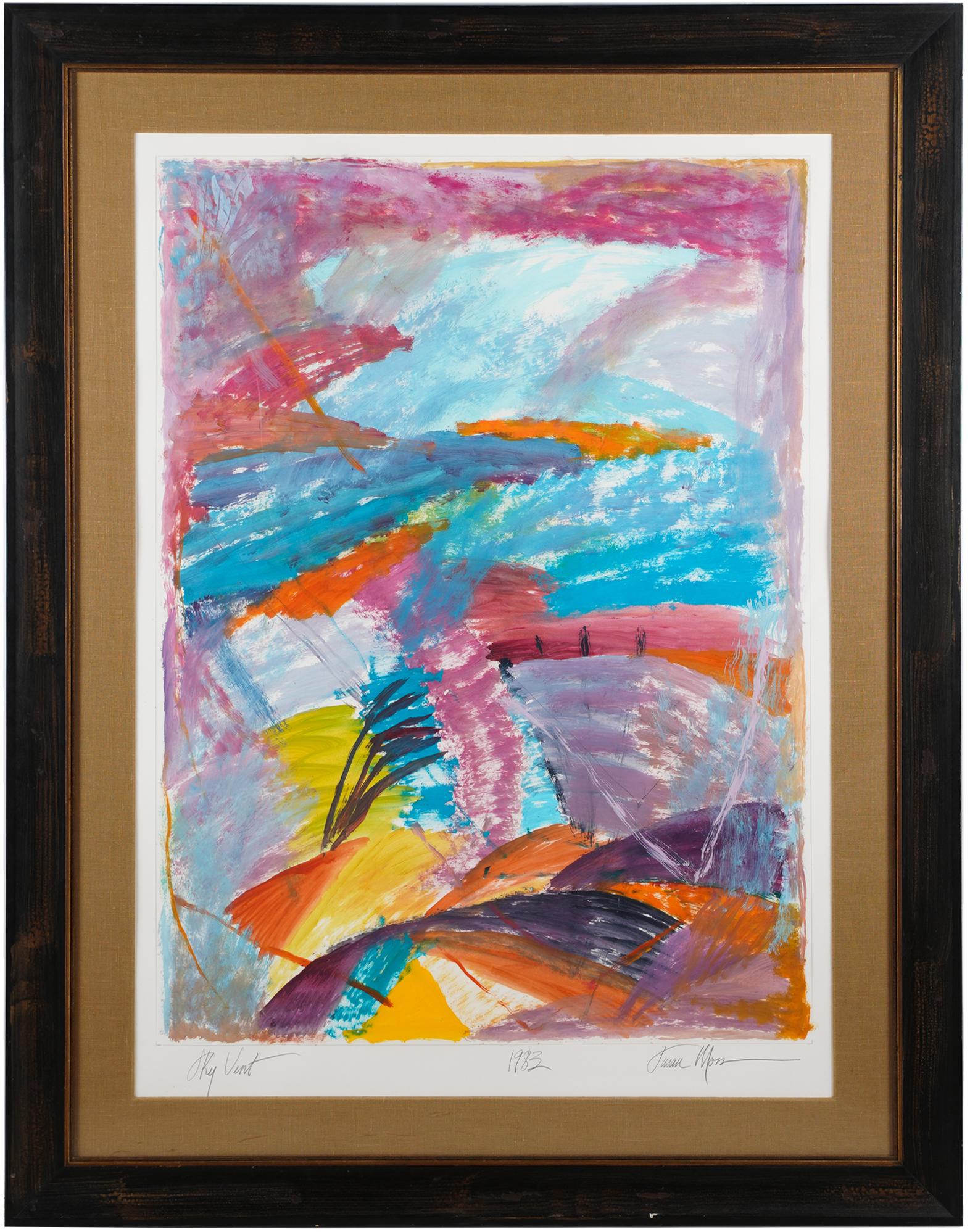 SUSAN MOSS (B. 1944): "SKY VENT" (1 of 15)