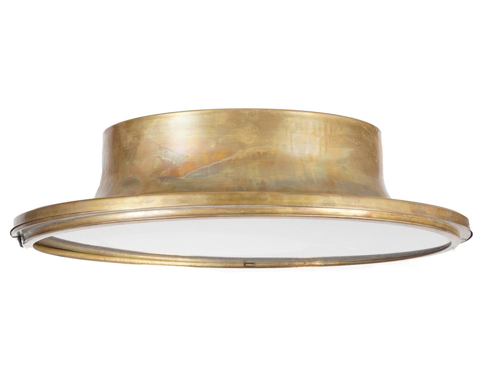 SEVEN METAL & GLASS CEILING LIGHT FIXTURES (1 of 11)