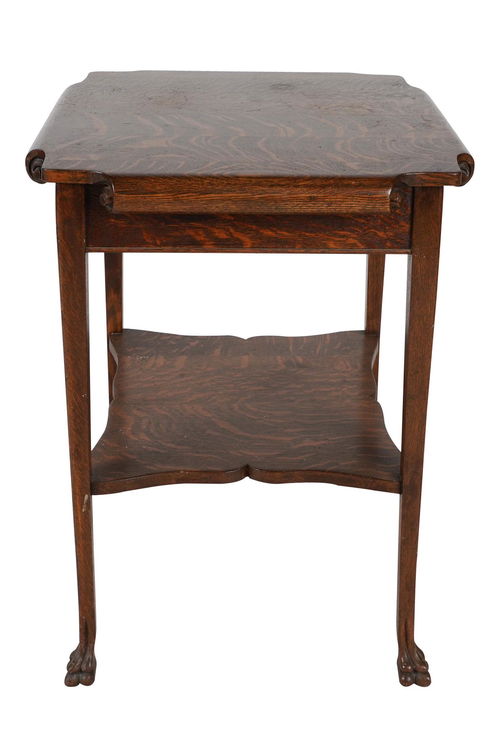 AMERICAN TIGER OAK SIDE TABLE (1 of 11)