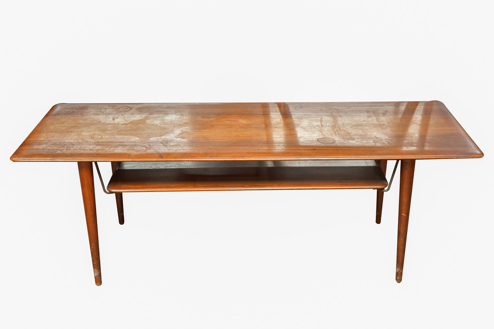 DANISH MODERN TEAK COFFEE TABLE (1 of 7)