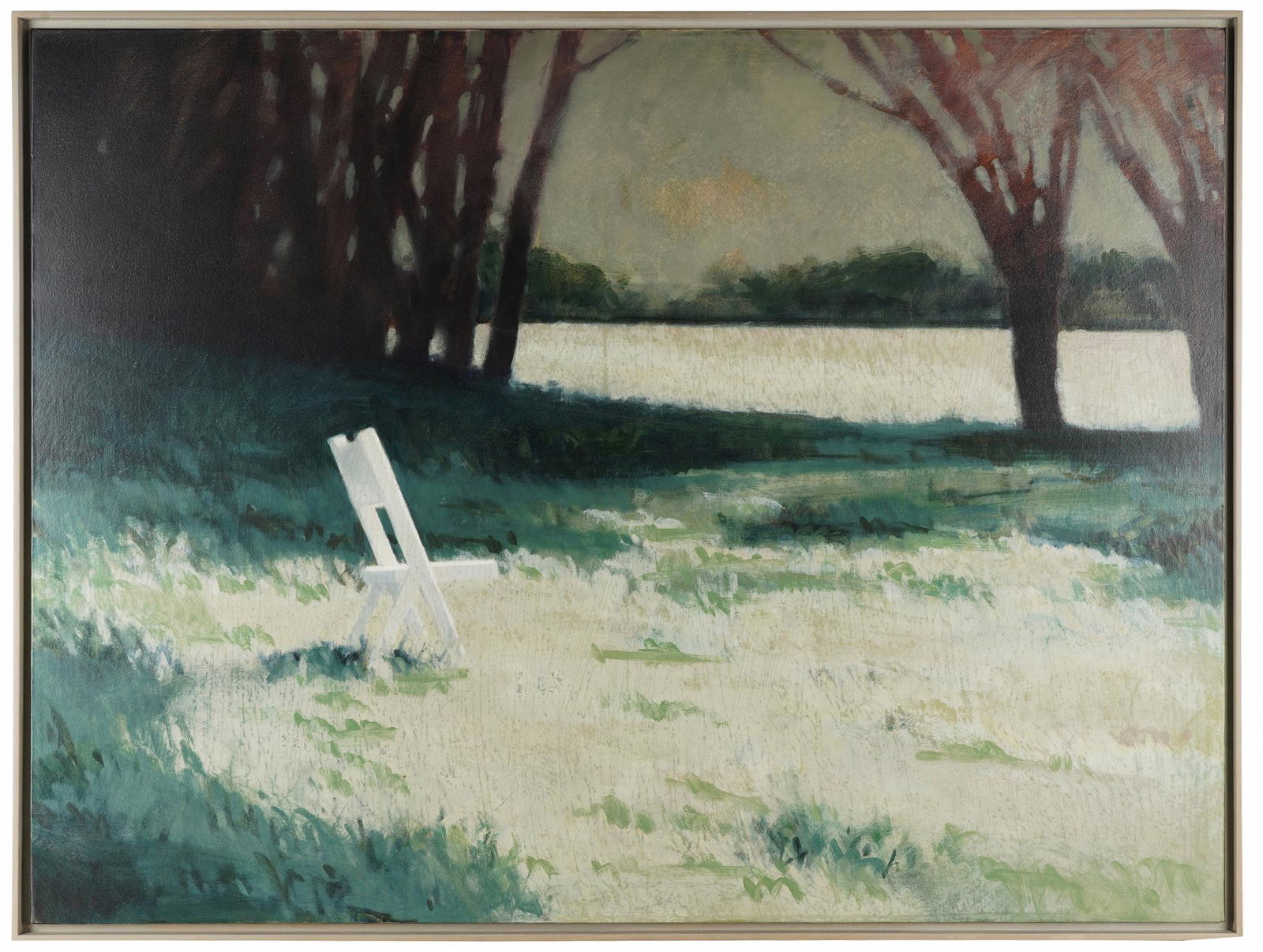 TOM BERG (B. 1943): "RED LANDSCAPE" (1 of 7)