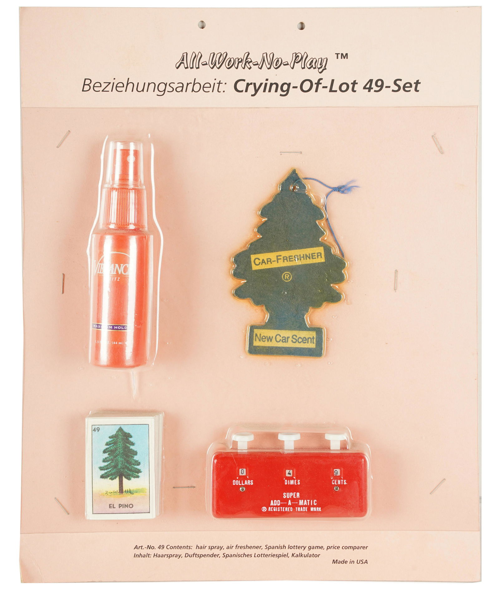 SUSANNE WEIRICH (20TH CENTURY): "ALL-WORK-NO-PLAY" (1 of 6)