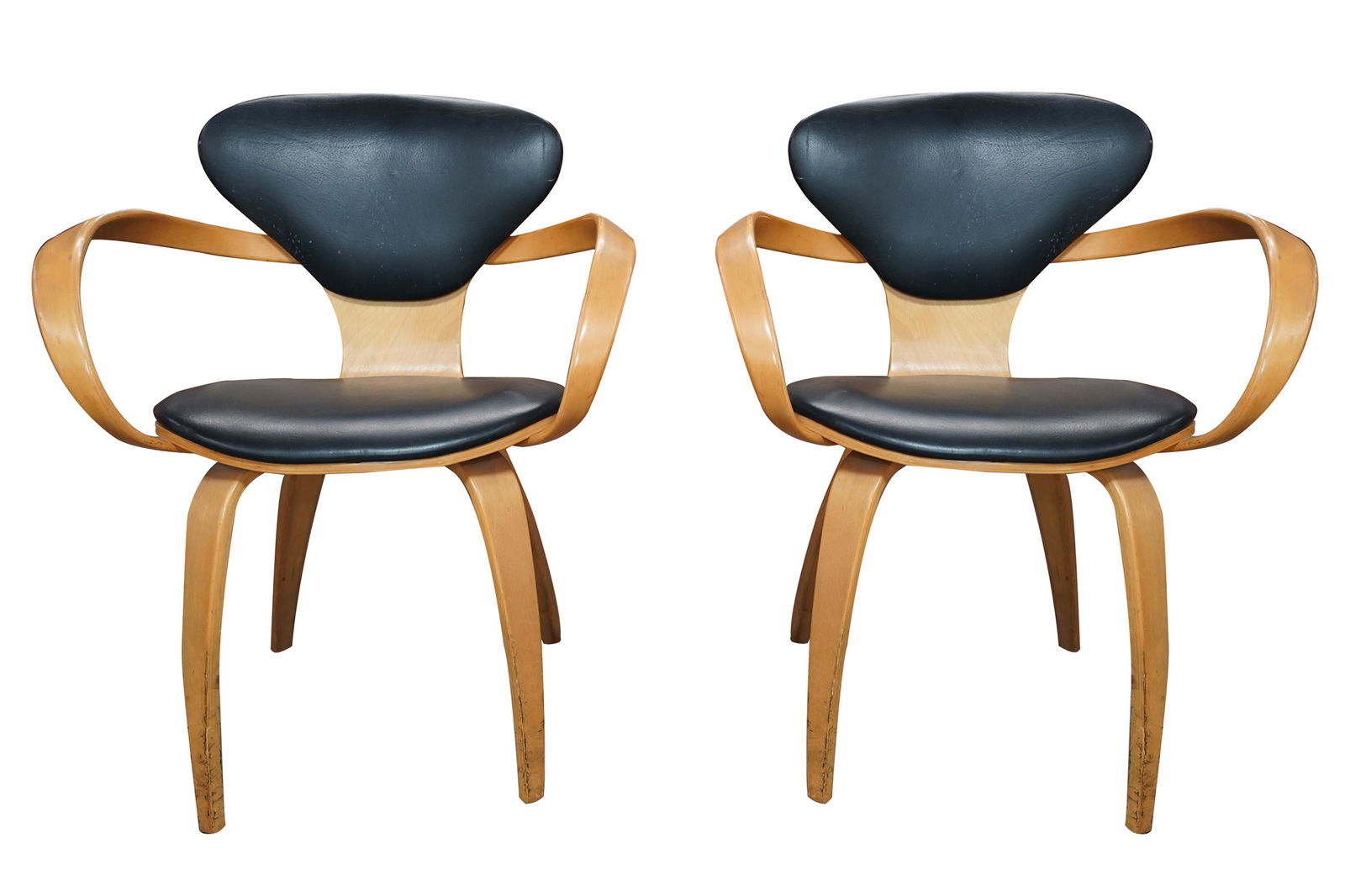 NORMAN CHERNER FOR PLYCRAFT: PAIR OF ARMCHAIRS (1 of 8)